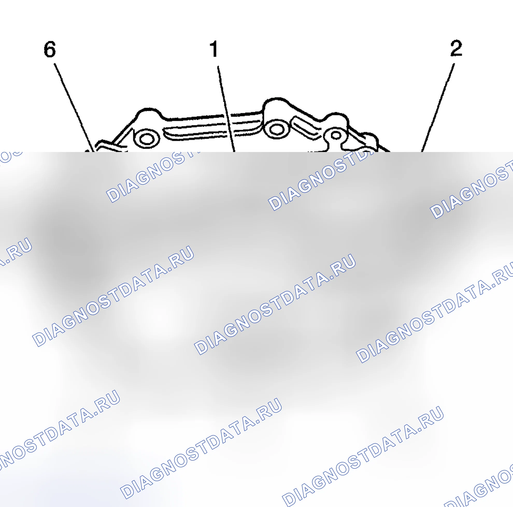 Рис. 1258: Процедура контроля. Hyundai Terracan I
