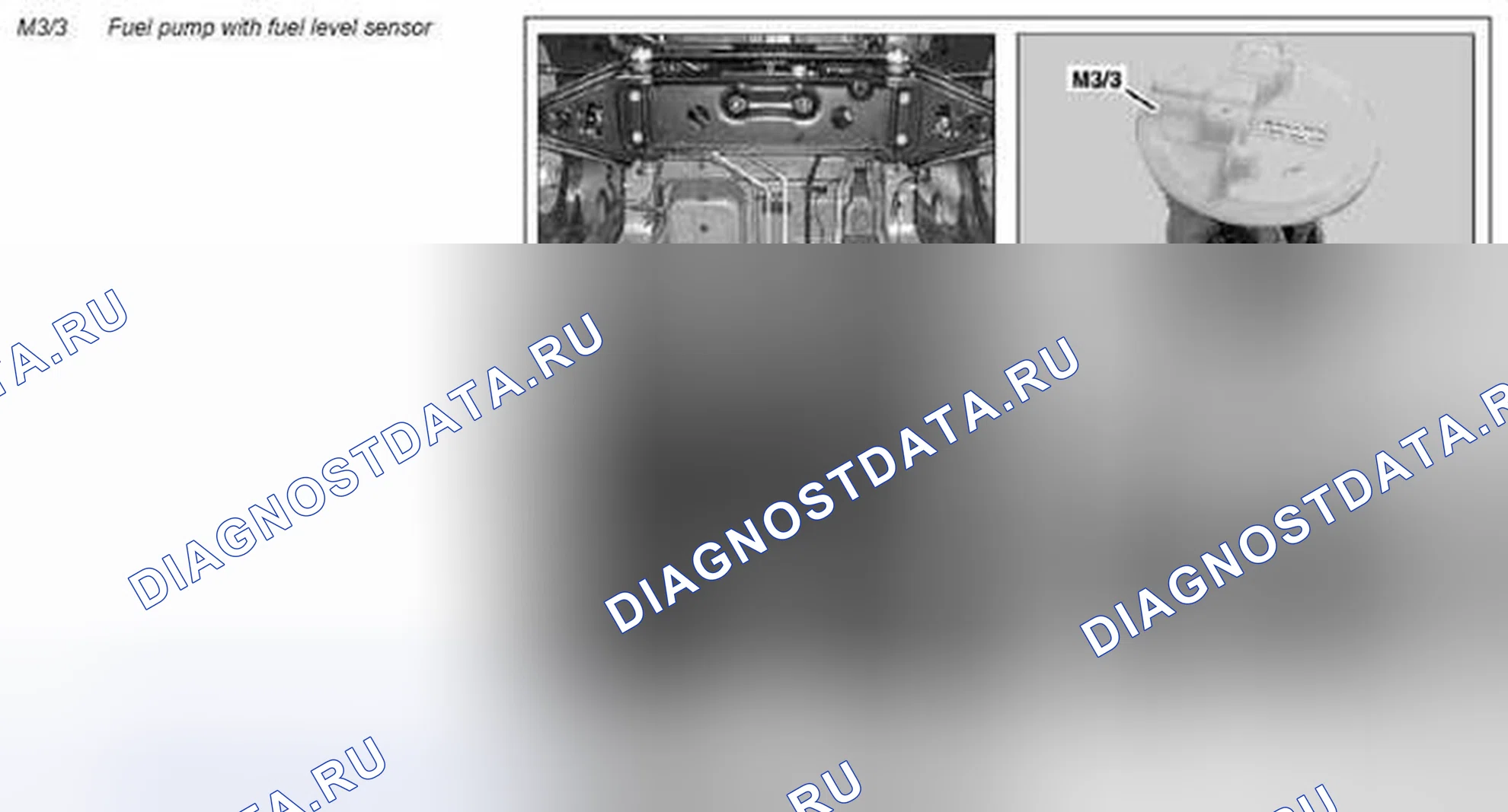 Рис. 43: Описание компонентов топливного насоса - GF47.20-P-2000MCC. Kia Soul I