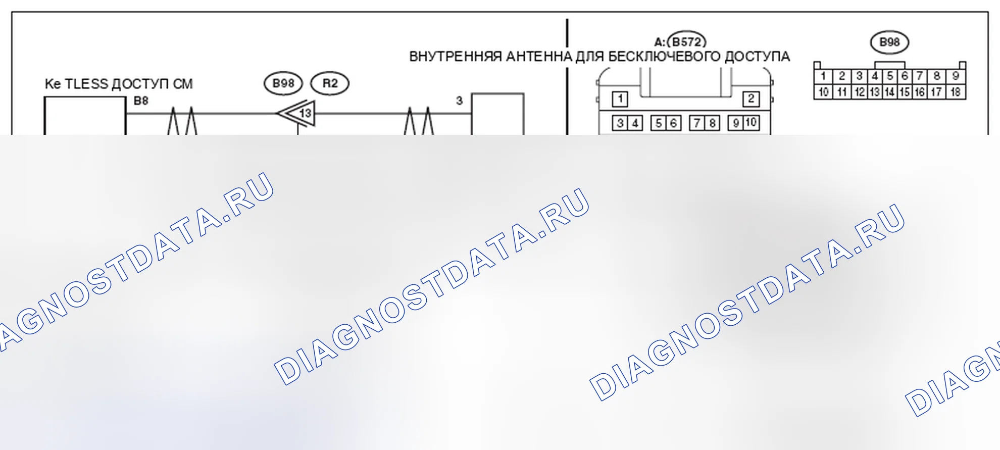 Рис. 30: электросхема. Subaru Forester SJ