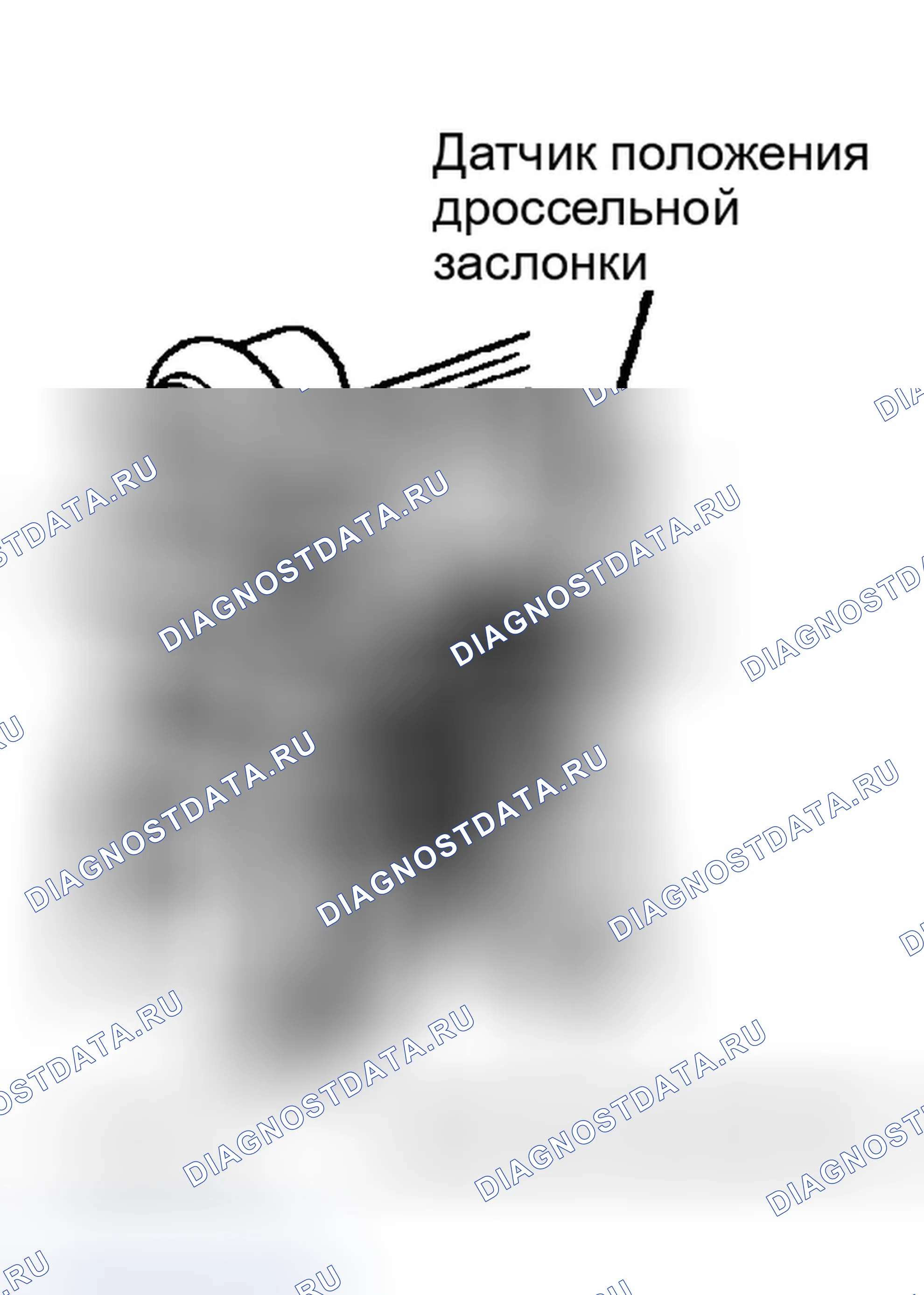 Рис. 14: Передняя часть двигателя (12V дизельный двигатель). Dodge Pickup R3500 