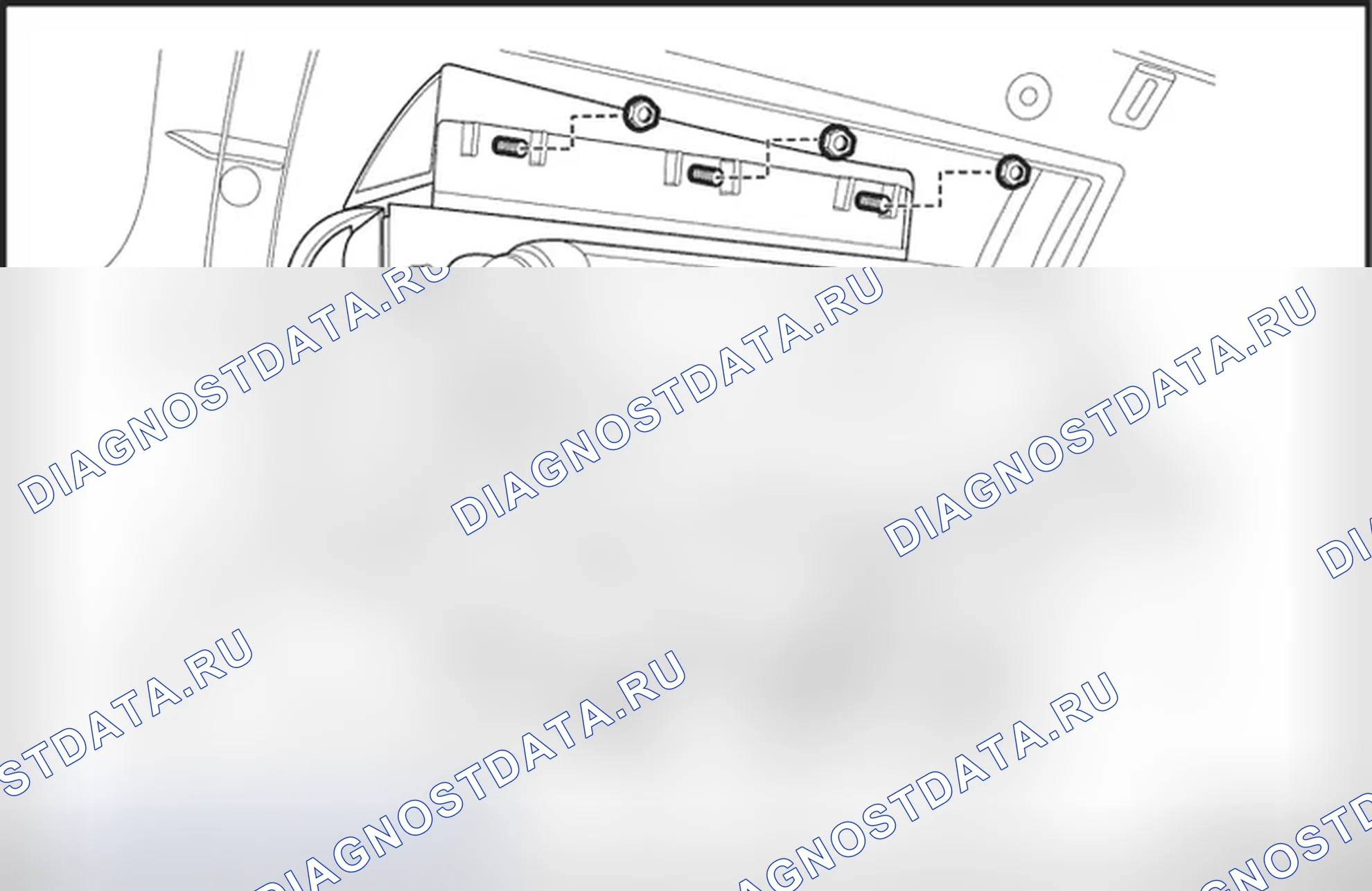 Замена блока подушек безопасности пассажира (Captiva). Opel Antara I рестайлинг