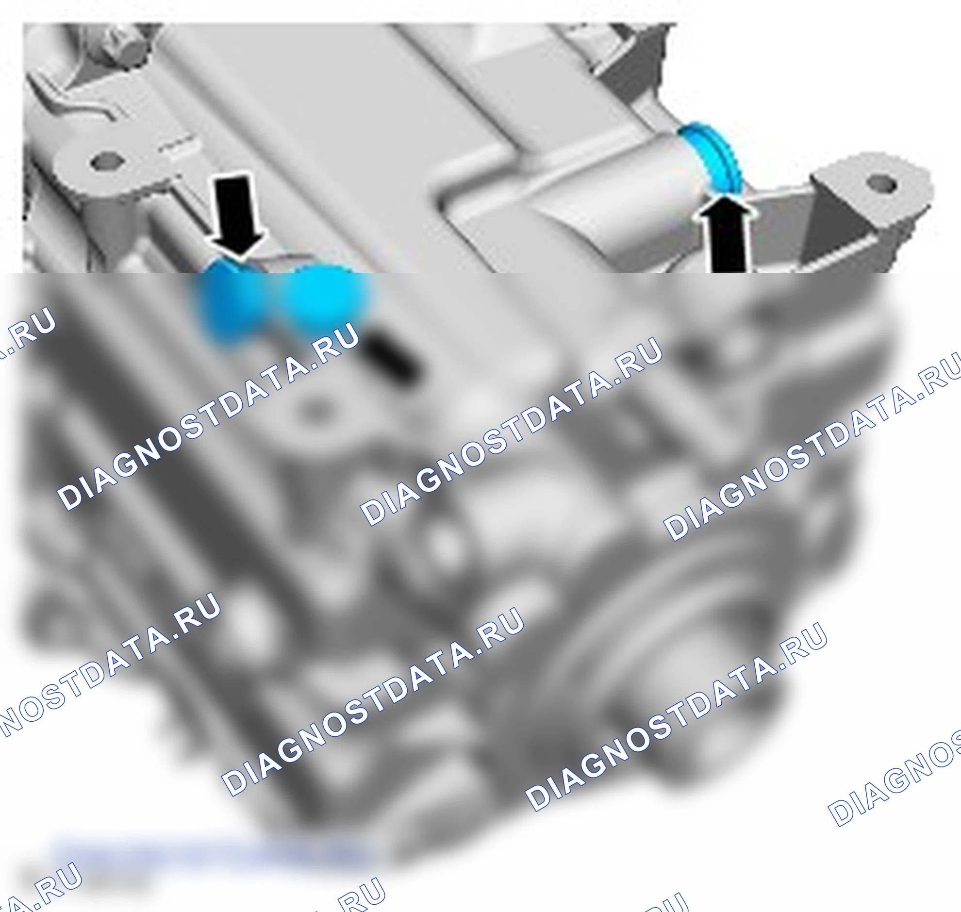 Как снять и установить раздаточную коробку в сборе. Ford Transit VII