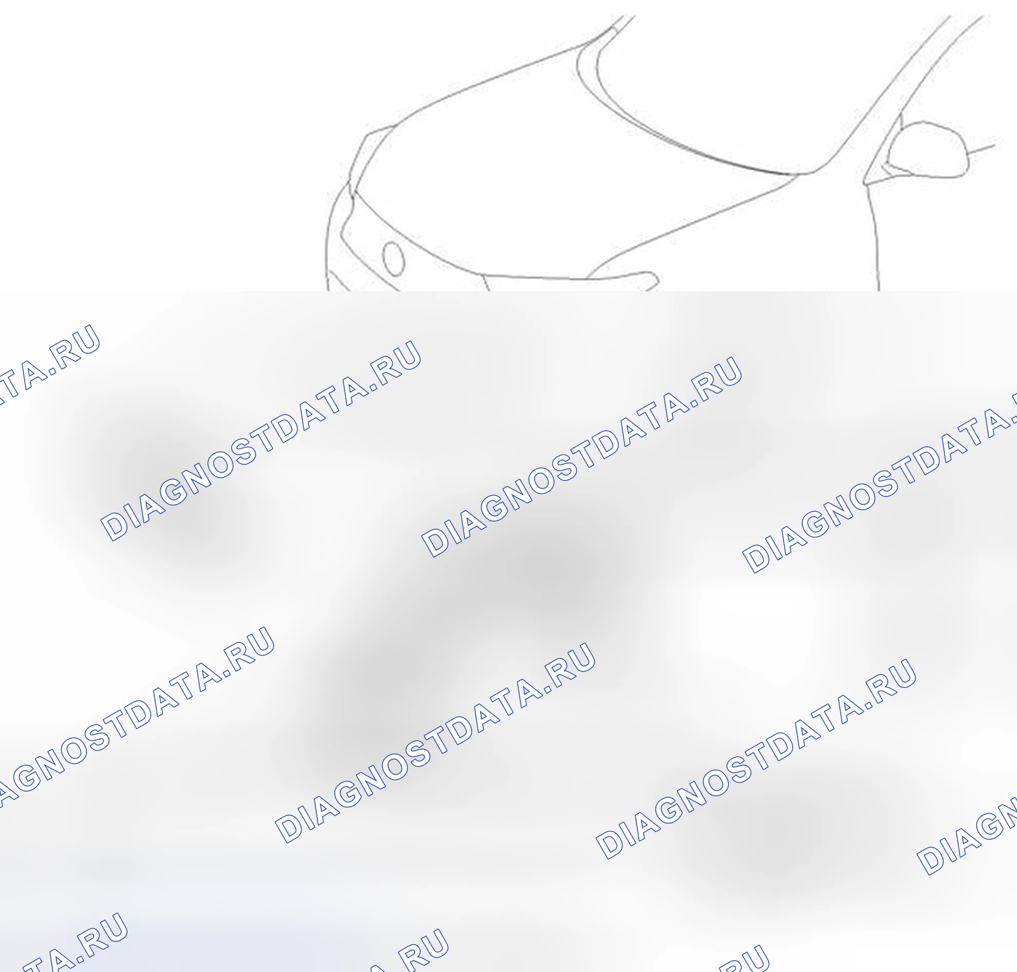 Рис. 830: ИЛЛЮСТРАЦИЯ. Toyota Highlander II рестайлинг