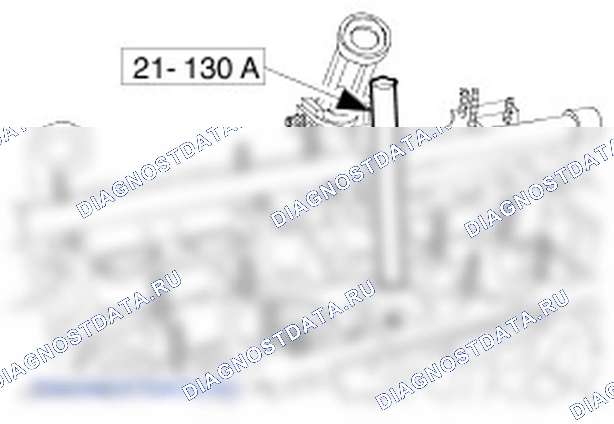 Как снять и установить Печать? Шток клапана (Все)? Продлить (21 238 0). Ford Galaxy I