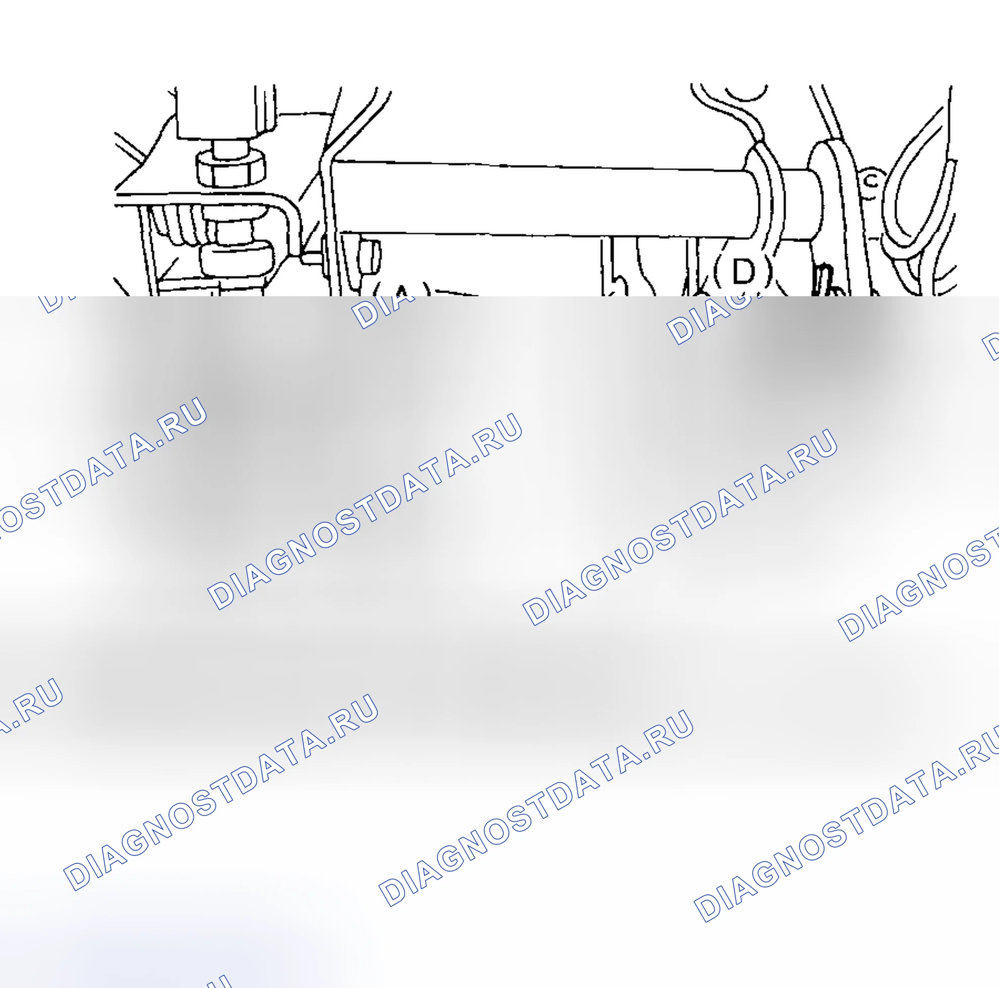 Рис. 58: ДЕМОНТАЖ. Subaru Outback BH