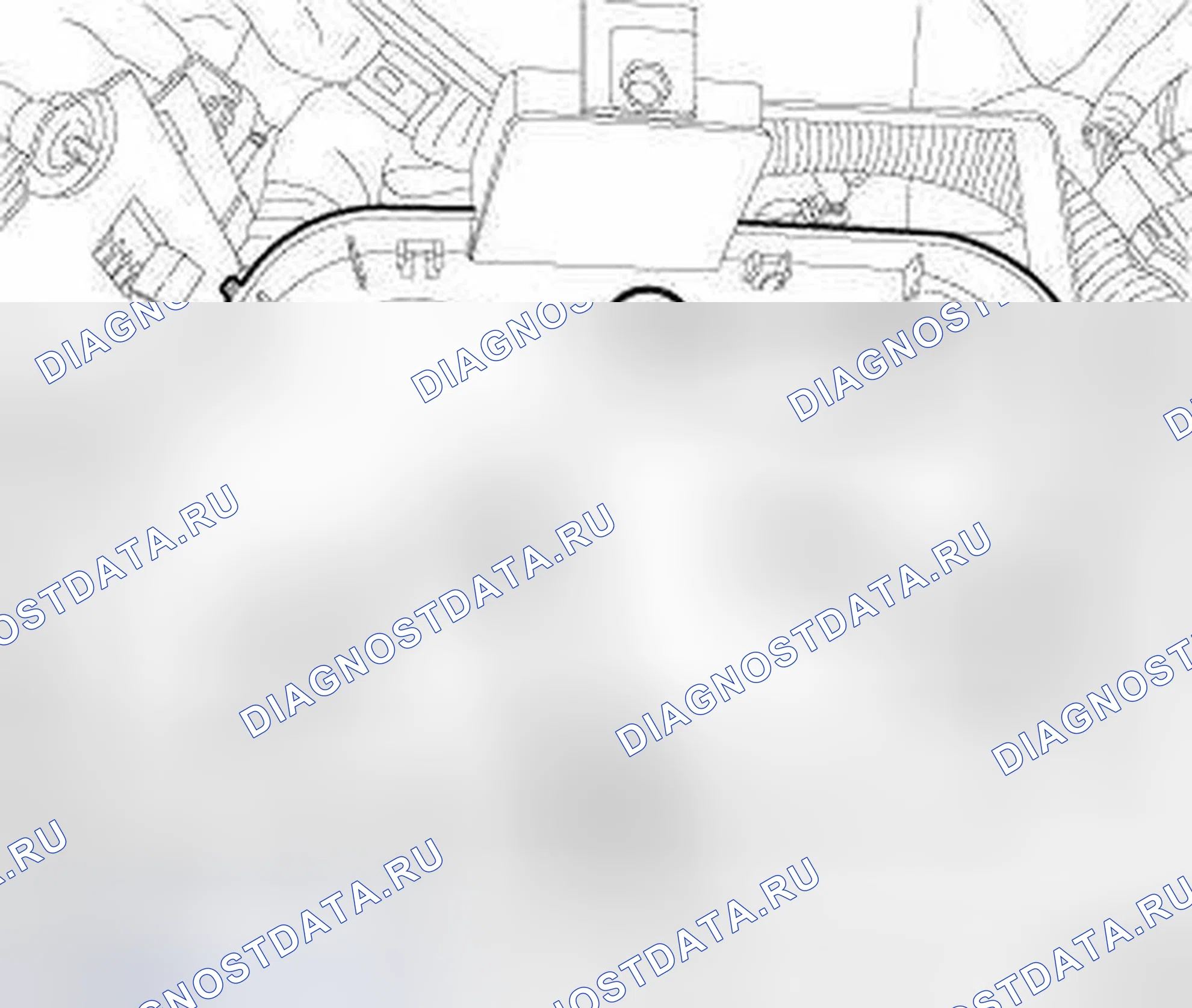 Рис. 152: ДЕМОНТАЖ. Chrysler Town & Country V рестайлинг