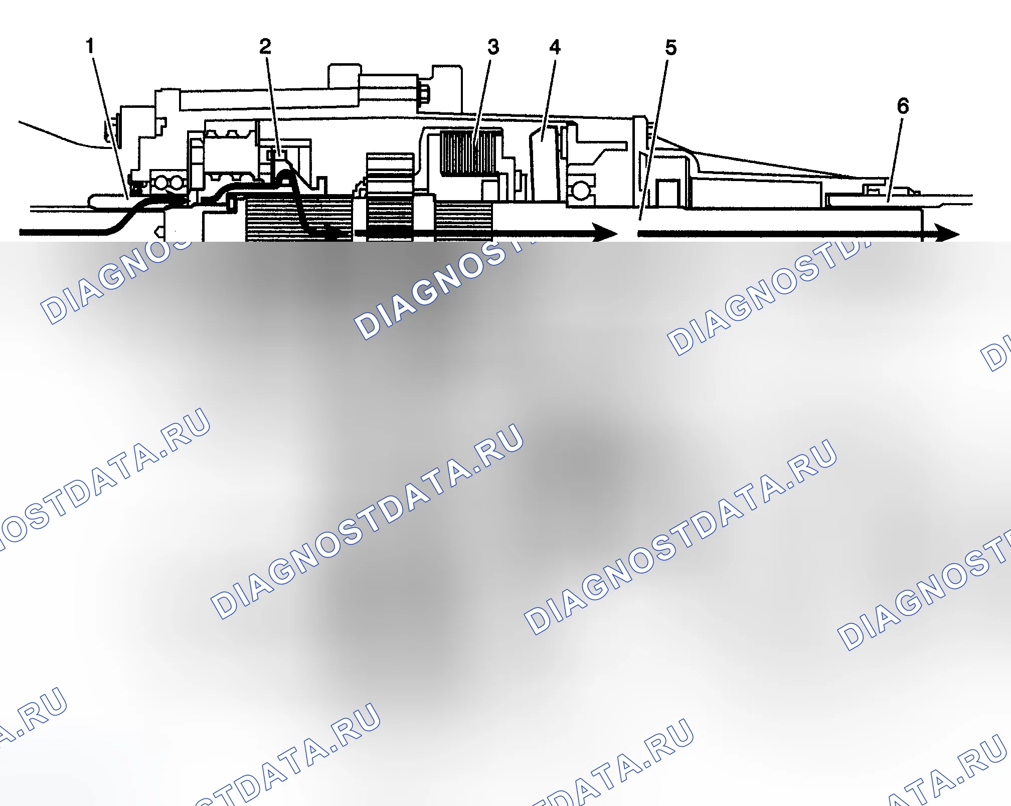 Рис. 322: Описание и работа раздаточной коробки. Chevrolet TrailBlazer I
