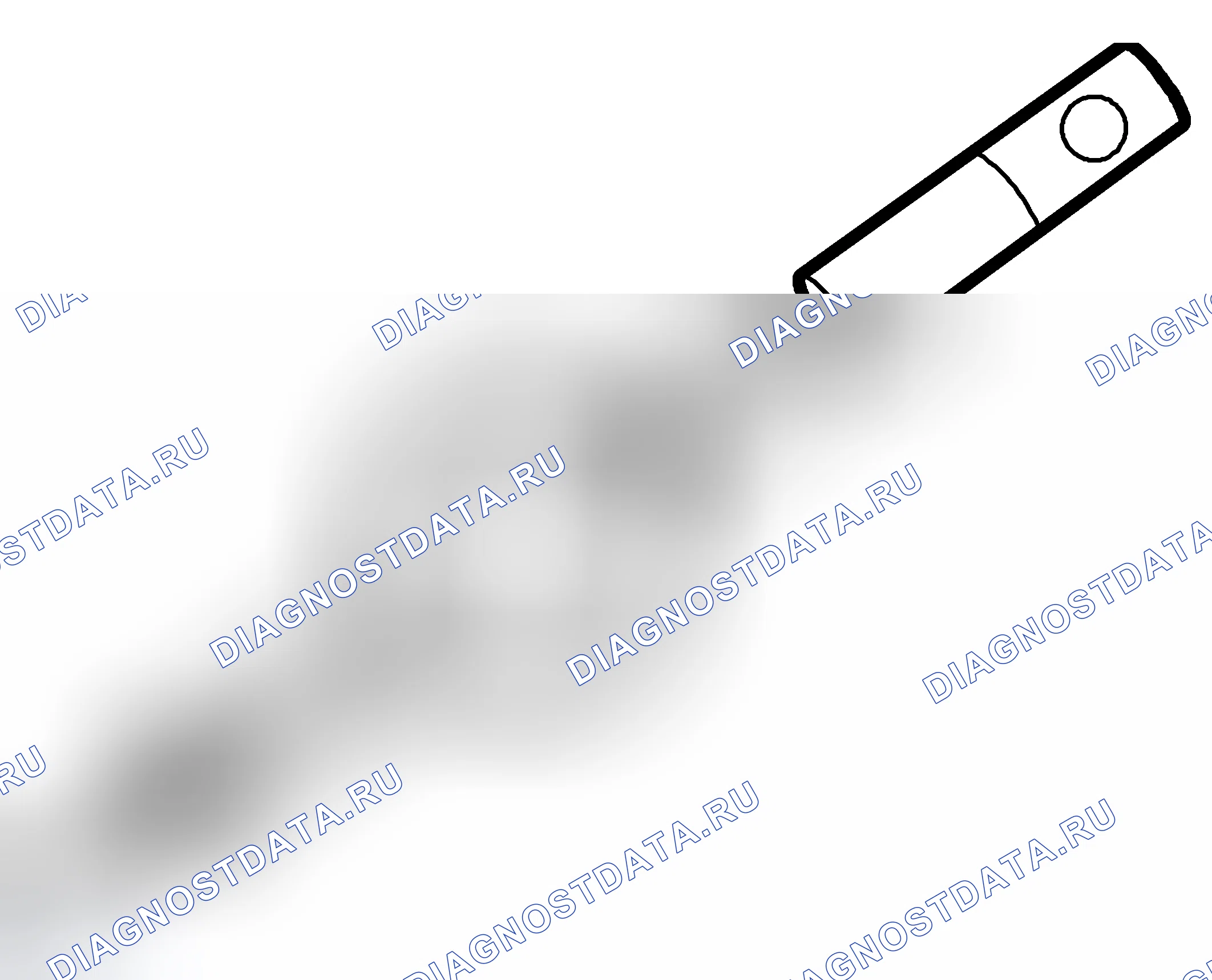 Рис. 226: 87 92 194 Комплект циферблатного индикатора. Kia Optima II
