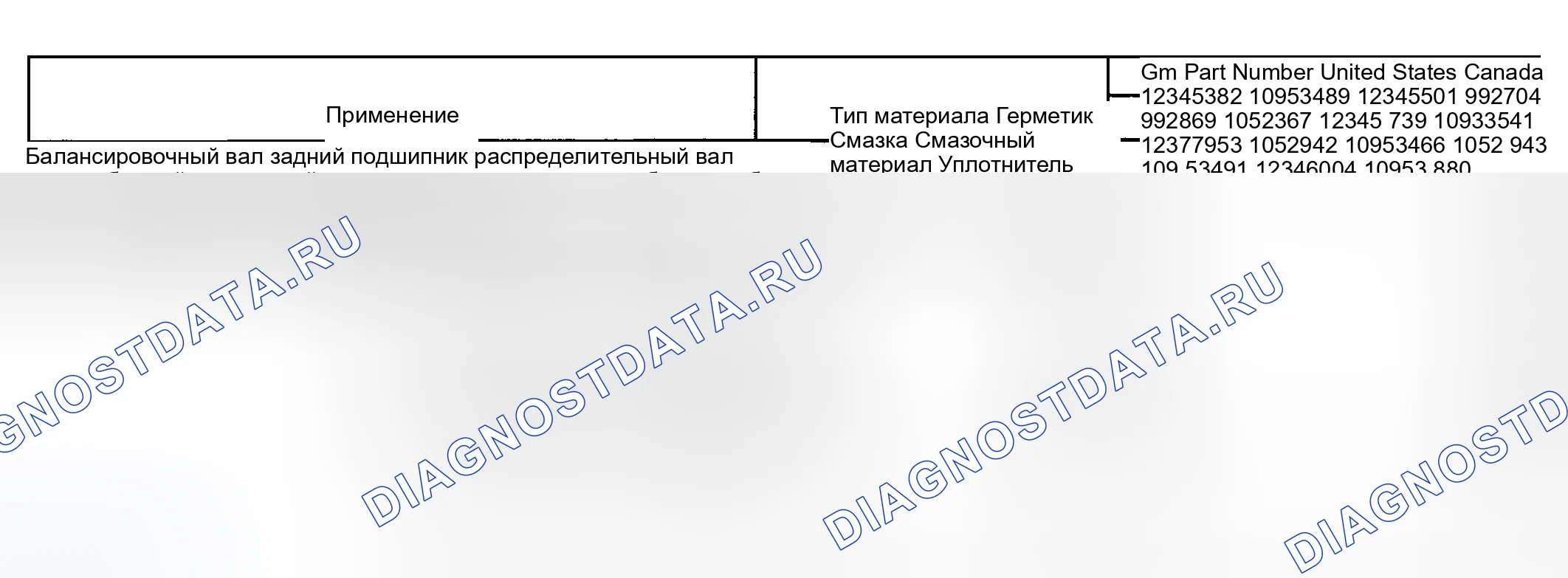 Рис. 1482: Герметики, клеи и смазки. Hyundai Terracan I