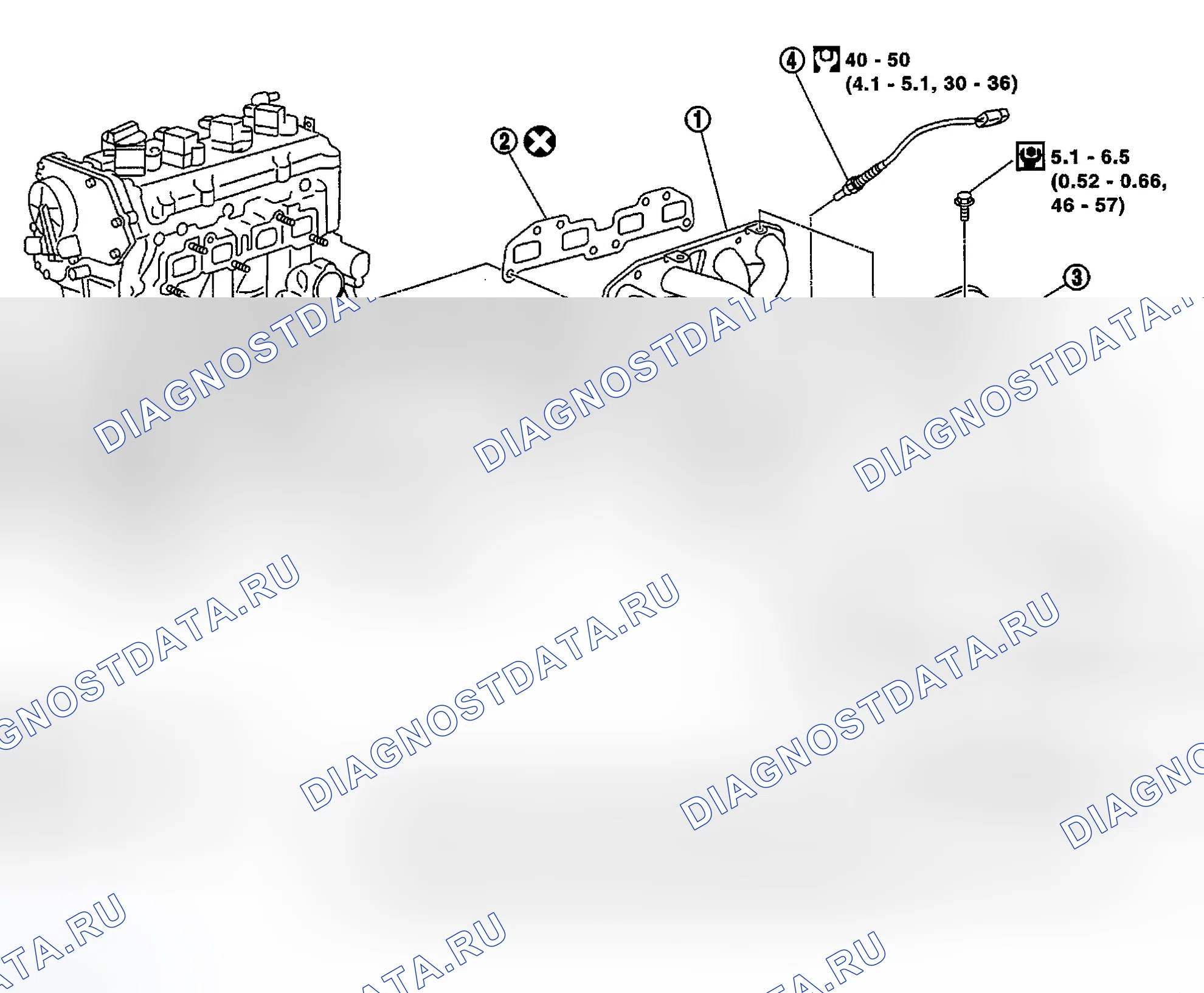 Рис. 62: ДЕМОНТАЖ И МОНТАЖ. Nissan Altima L31