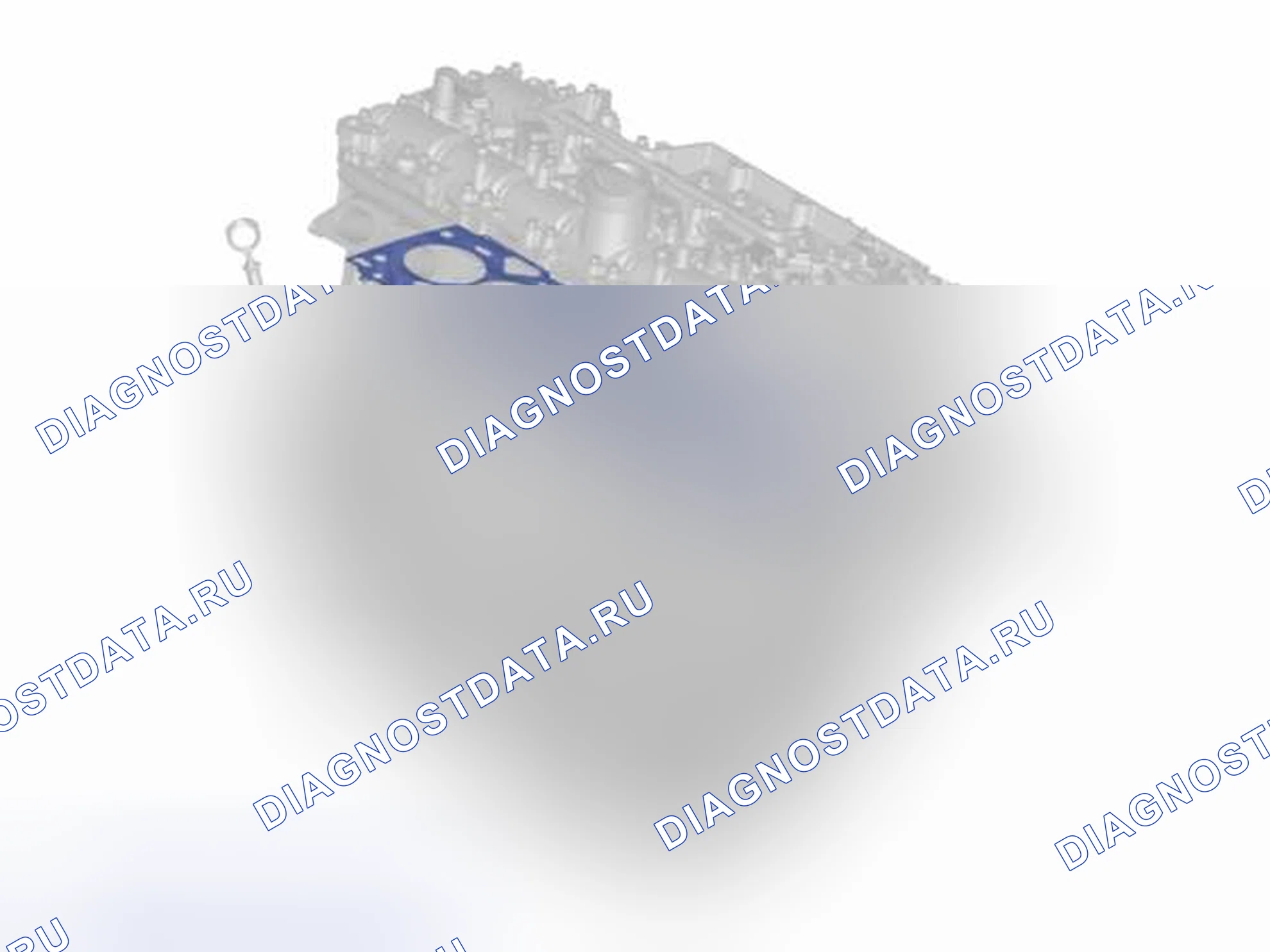 Рис. 104: ПРОКЛАДКА ГОЛОВКИ ЦИЛИНДРА. Volvo XC90 I