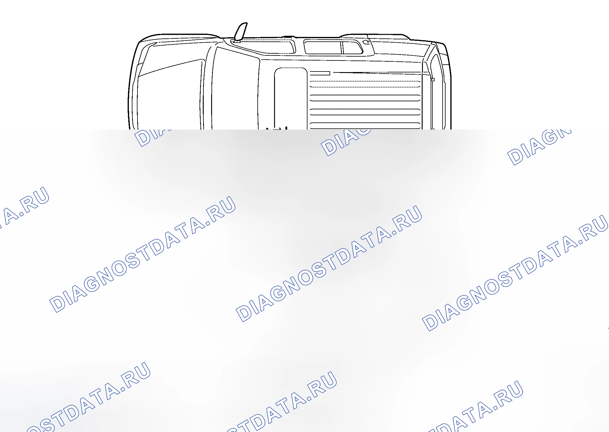 Рис. 9: Регулировка люка и складной верха кузова. Honda Jazz AA I