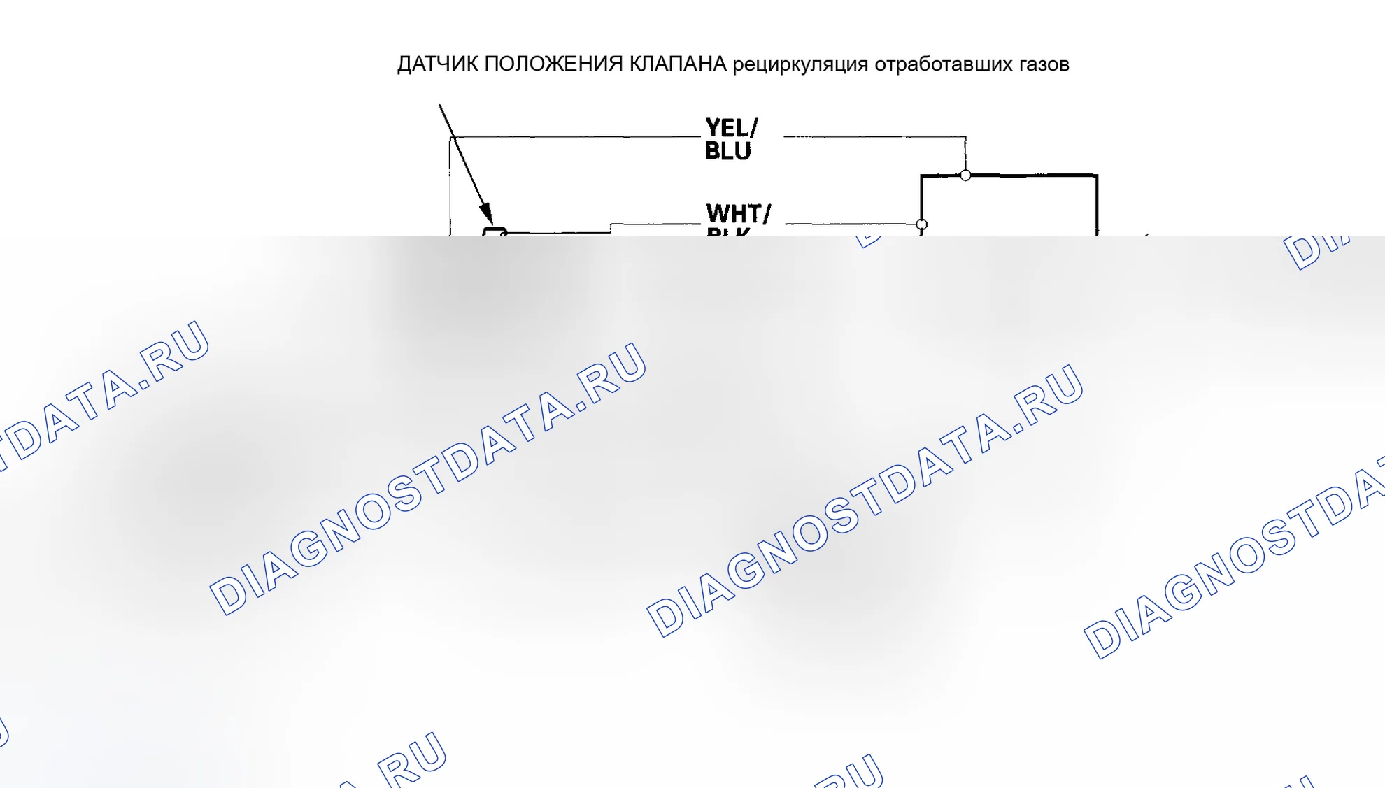 Рис. 49: Схема системы рециркуляции отработавших газов (рециркуляция отработавших газов). Honda Accord VI