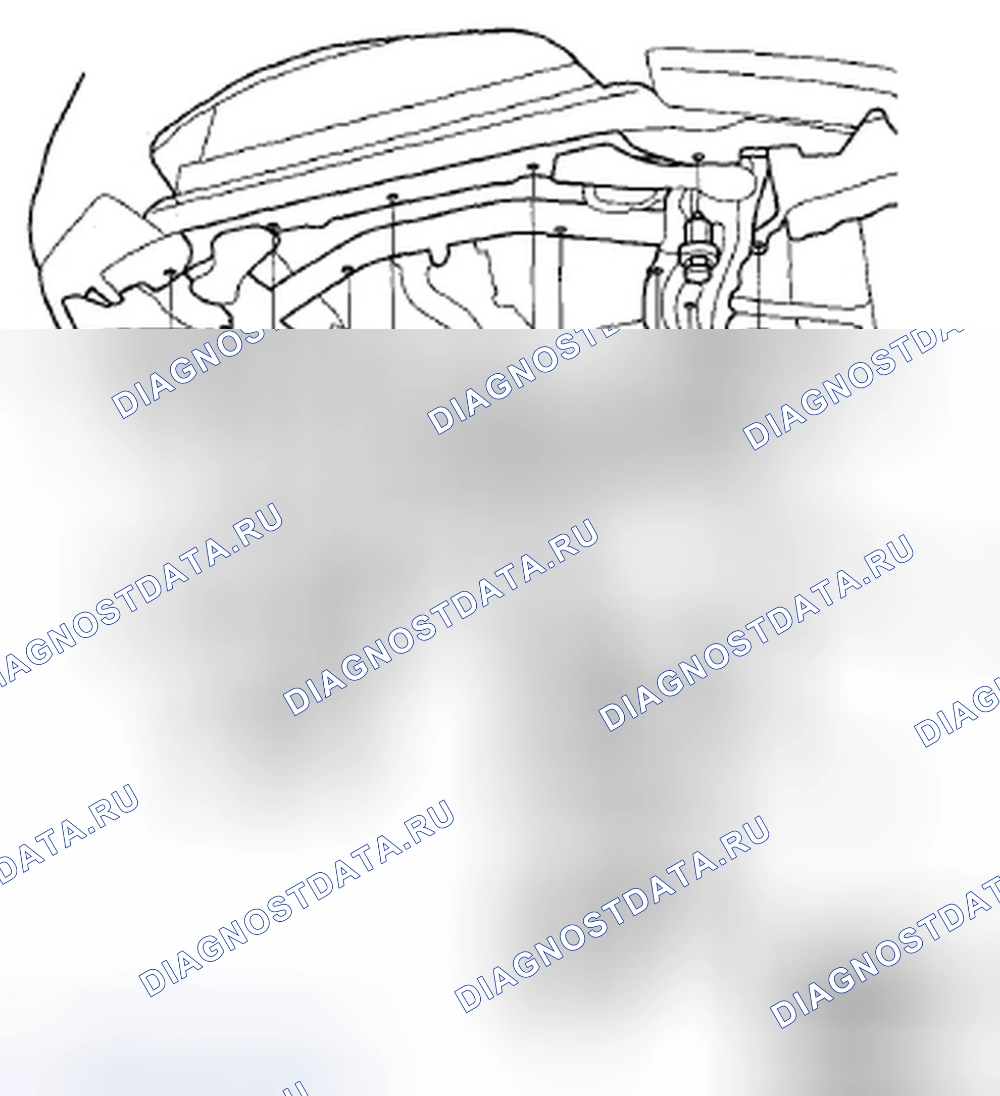 Рис. 241: Замена фильтра ATF. Acura ZDX I