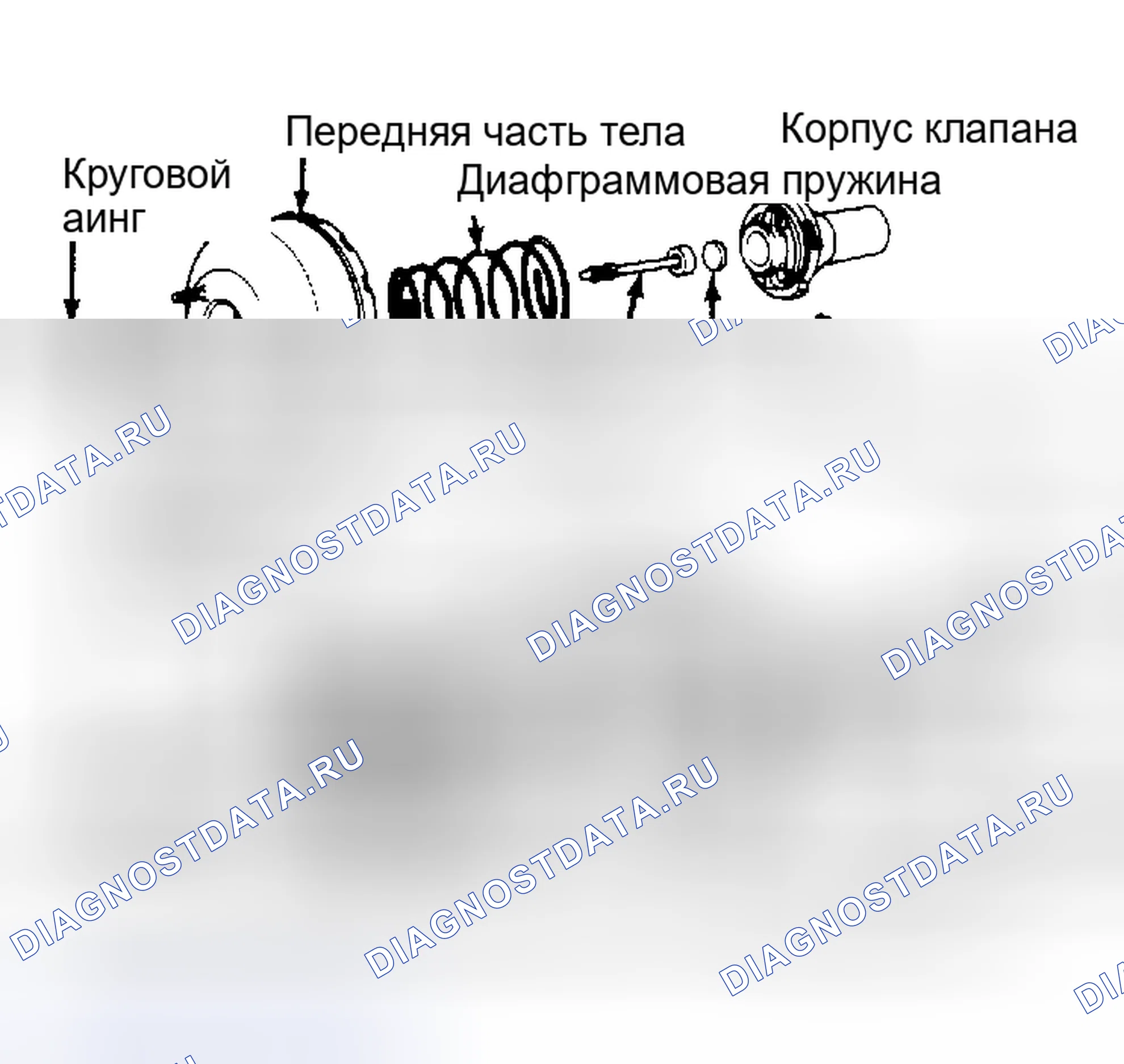 Рис. 19: Однотипный силовой тормозной блок AISIN Передние корпуса будут различаться у различных транспортных средств.. Toyota Cressida II