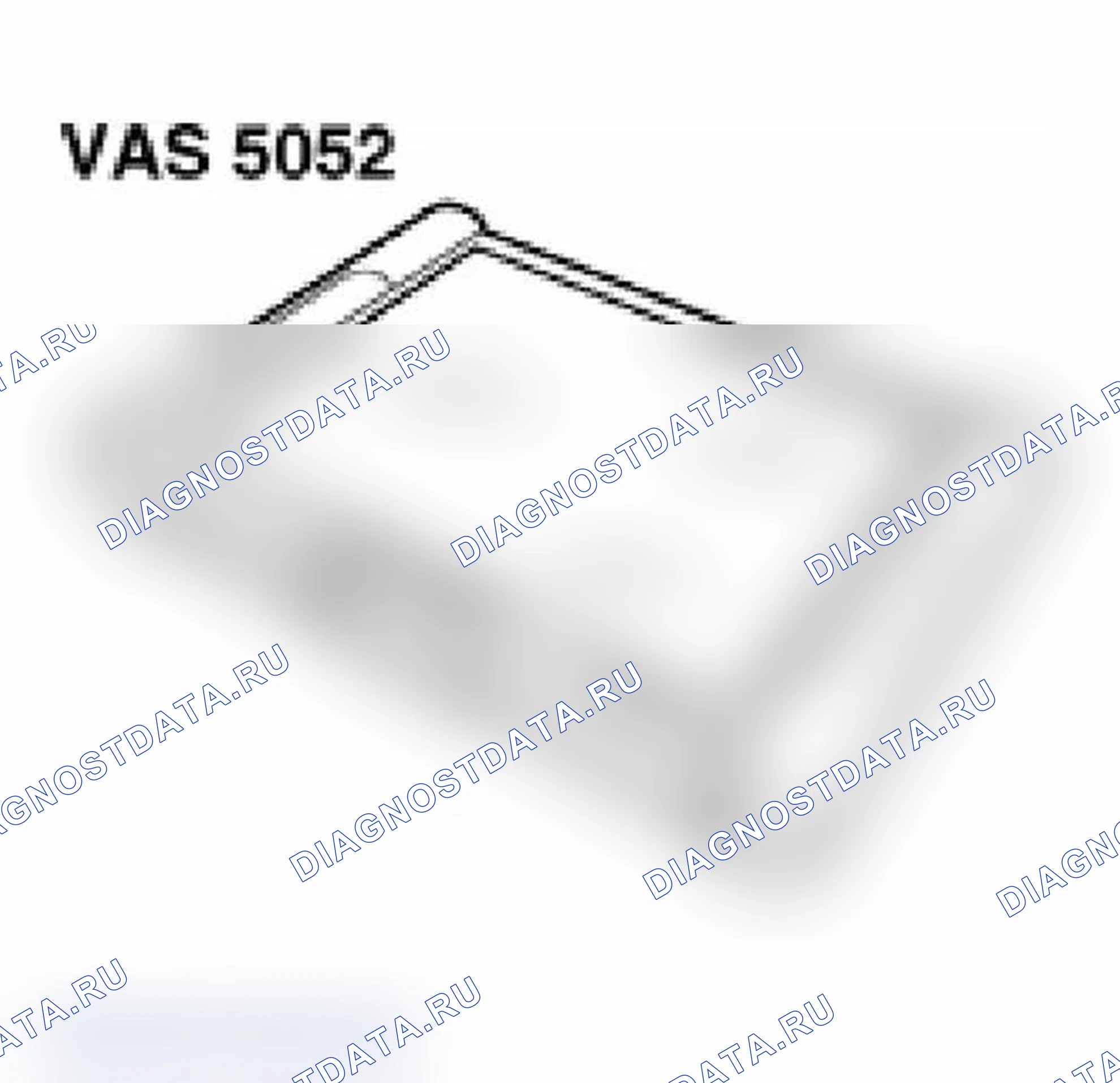 Рис. 165: Идентификация VAS 5052 Vehicle Diagnostic и Information система. Audi A6 C5