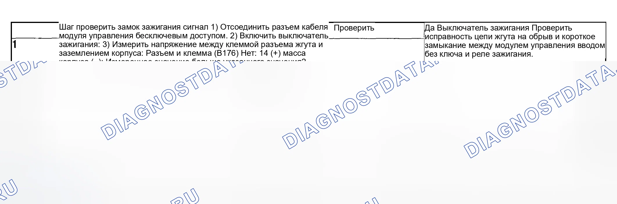 Рис. 72: ПРОВЕРКА ЦЕПИ ВЫКЛЮЧАТЕЛЯ ЗАЖИГАНИЯ. Subaru Impreza GD/GC/GG рестайлинг
