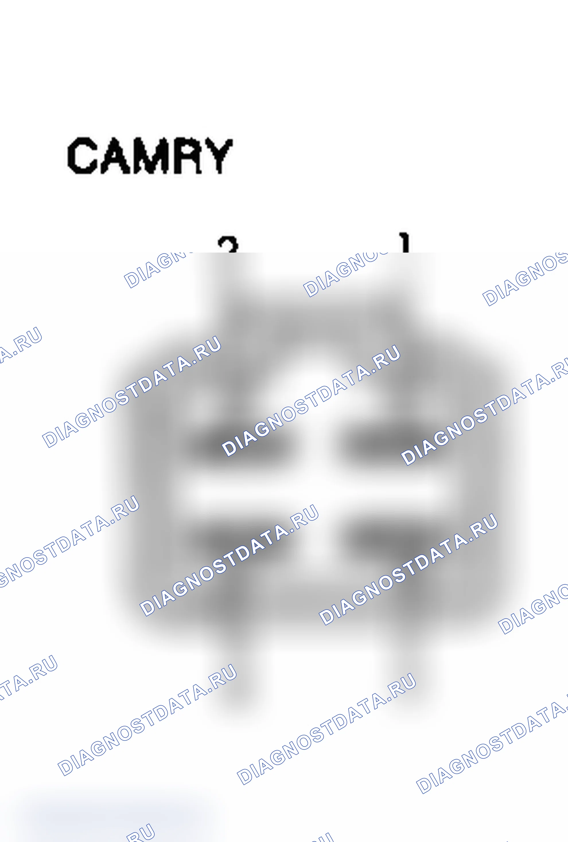 Рис. 4: Camry (рычажного типа). Toyota Camry V20