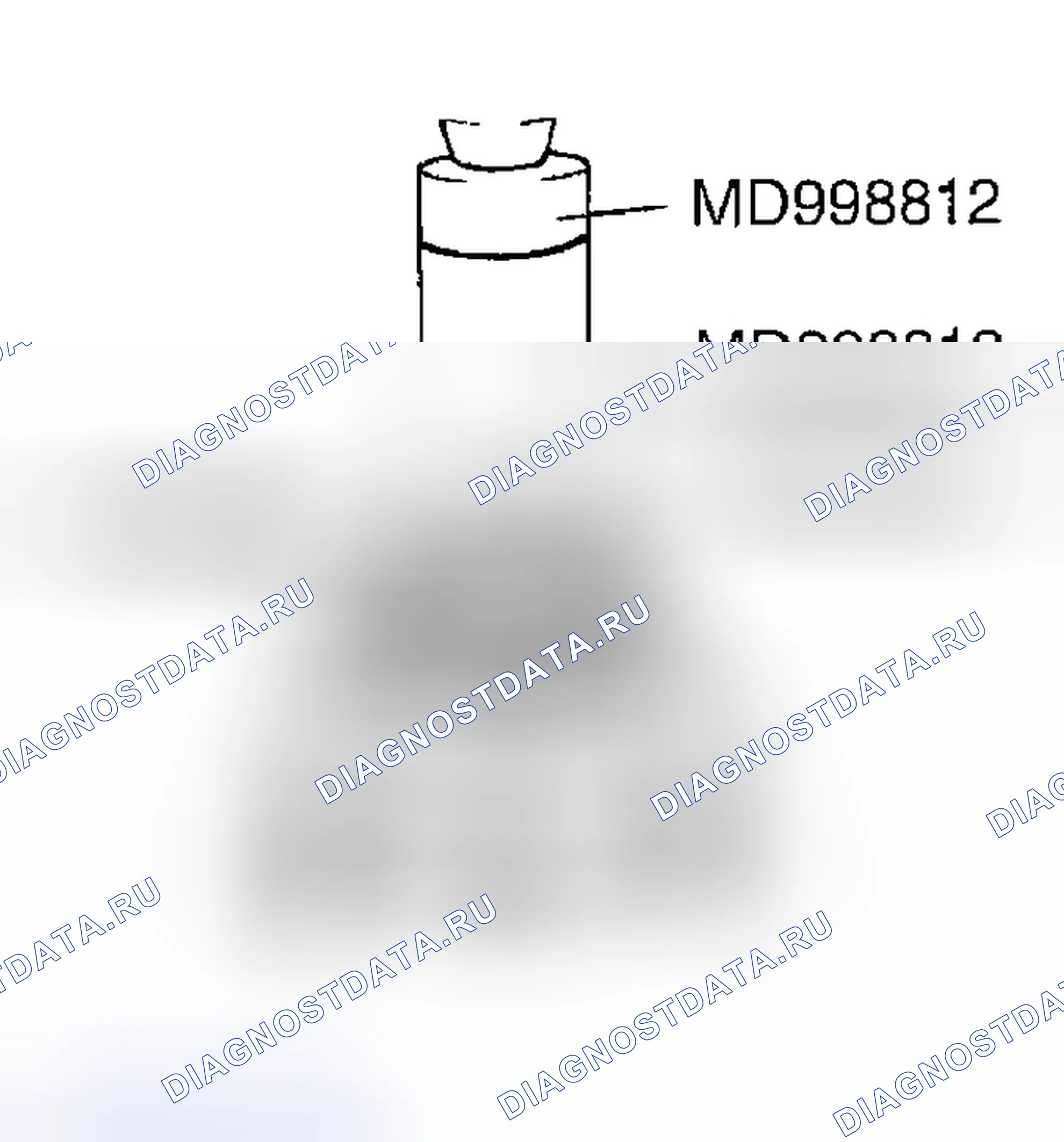 Рис. 86: > > H < < 4TH УСТАНОВКА МУФТЫ РЕДУКТОРА. Mazda MX-5 NA