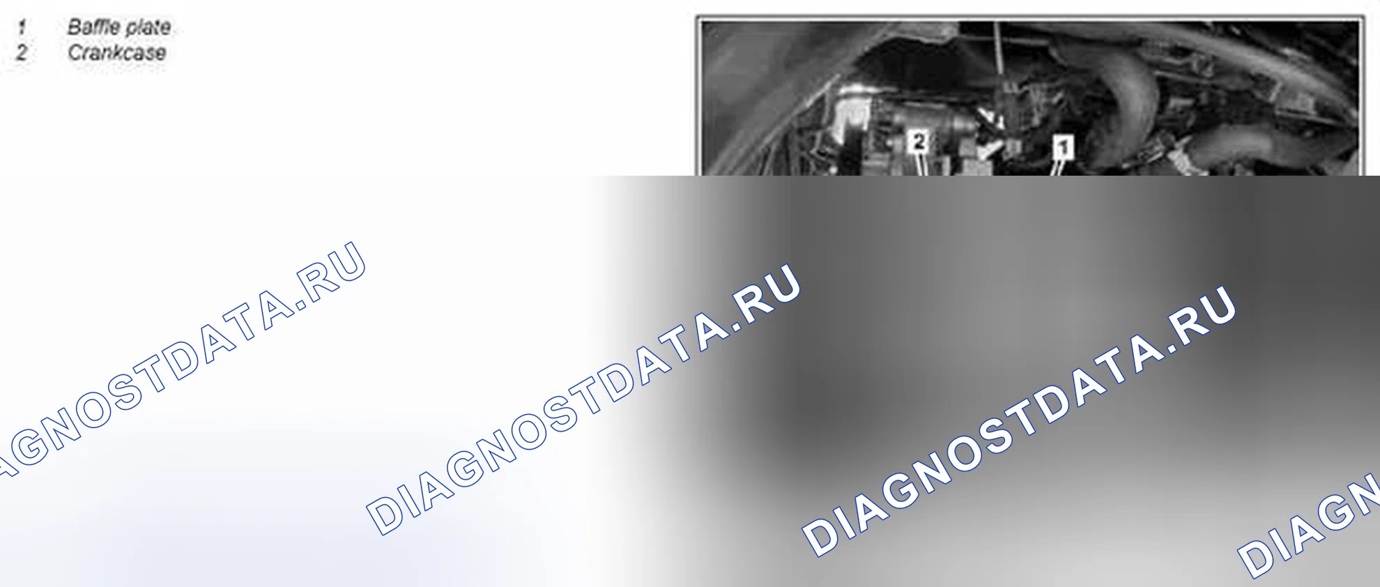 Рис. 3: Описание элементов дефлектора - GF01.40-P-2100MCC. Kia Soul I