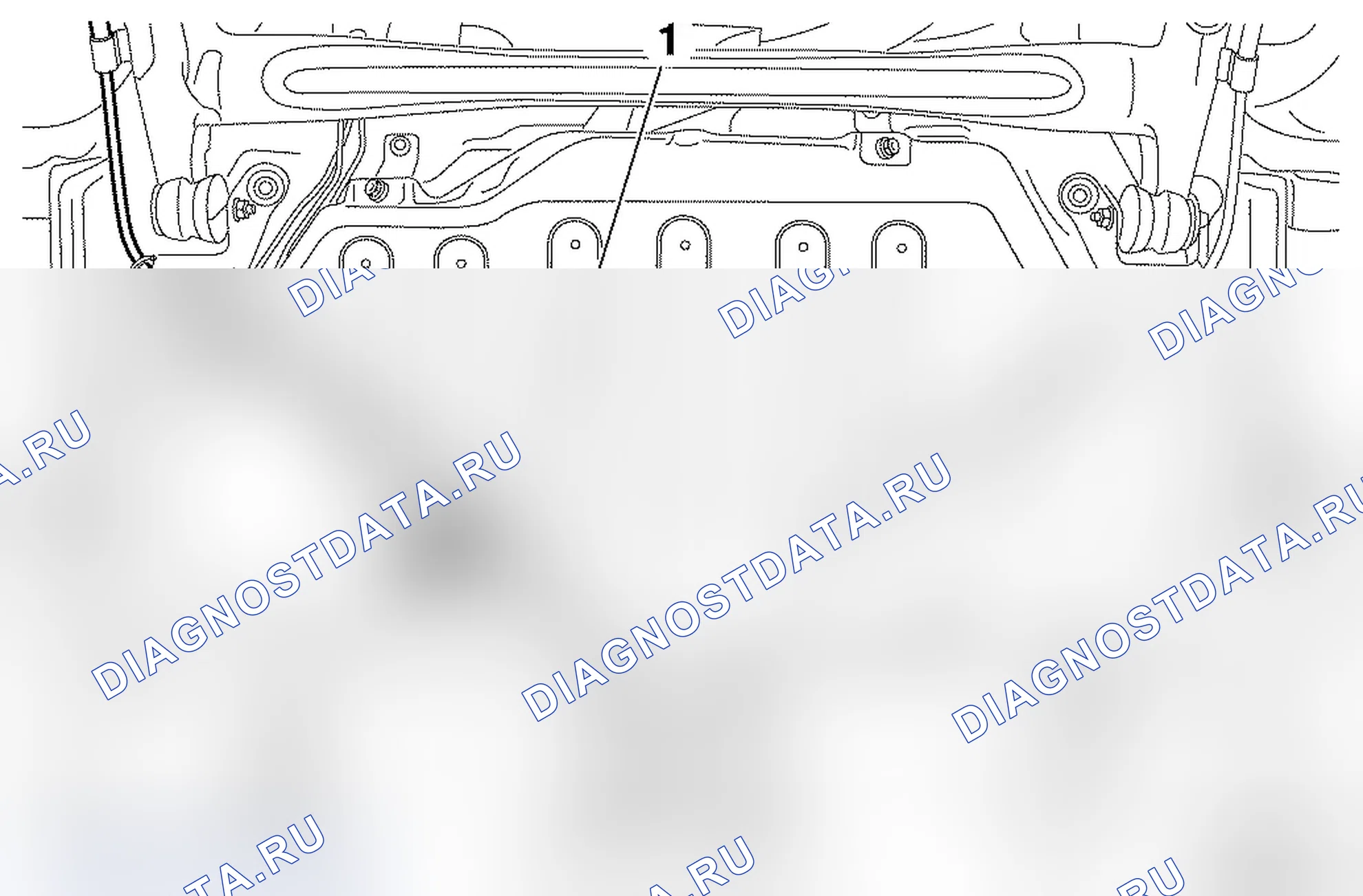 Демонтаж и монтаж среднего троса стояночного тормоза моделей F 06, F 25. Opel Combo C