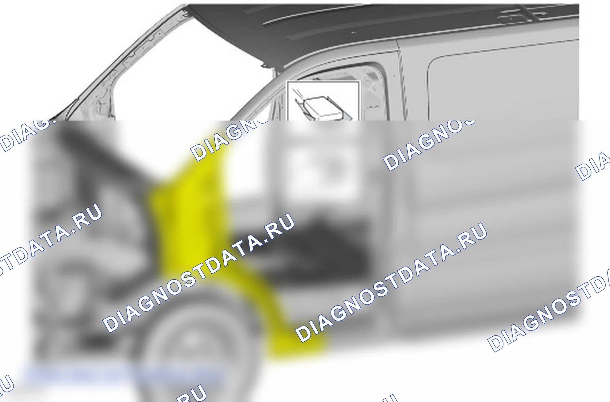 Внешняя панель стойки А: описание и работа. Ford Transit VIII