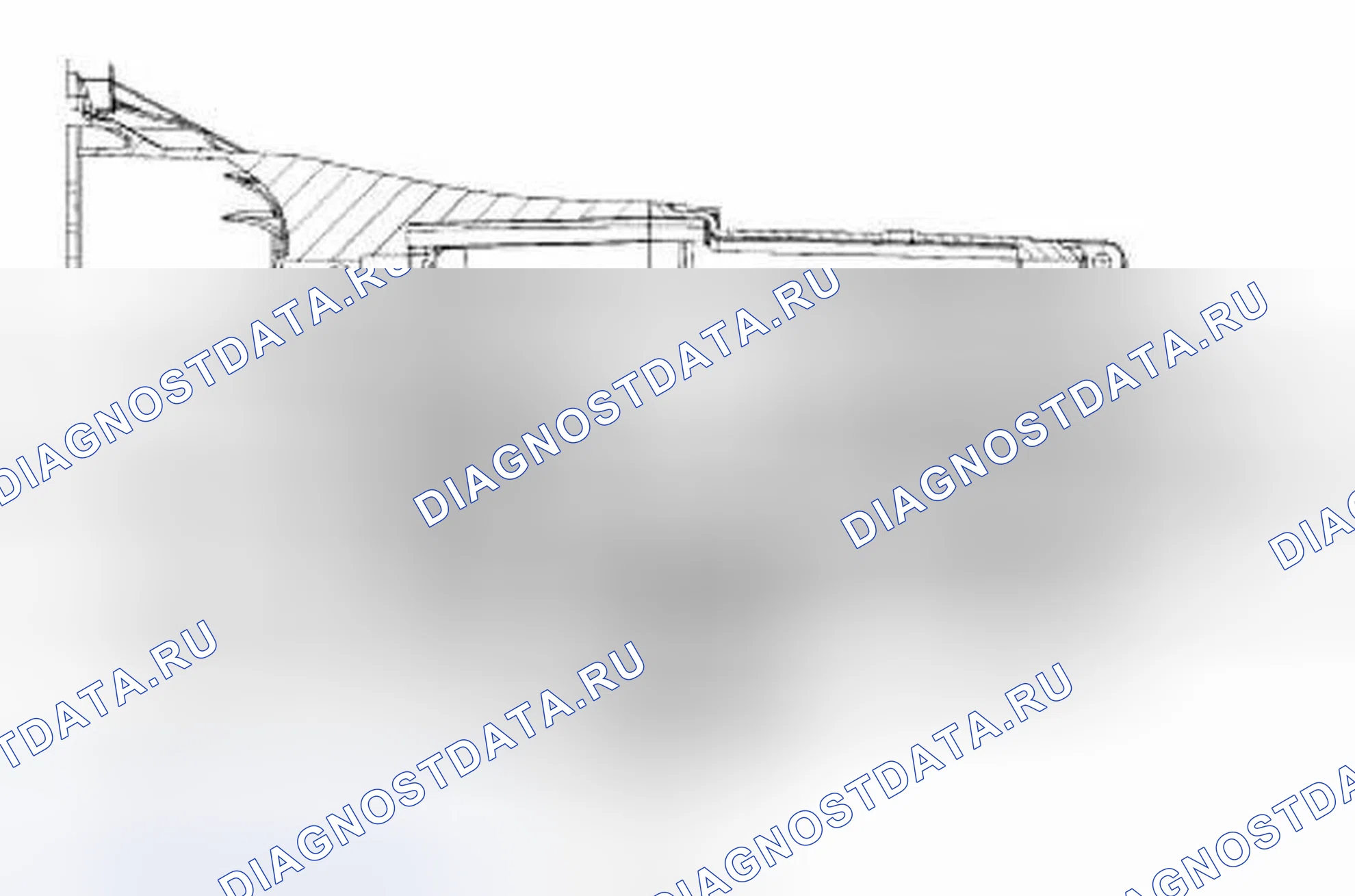Рис. 360: Поток мощности на 2-й передаче. BMW Z4 E85/E86