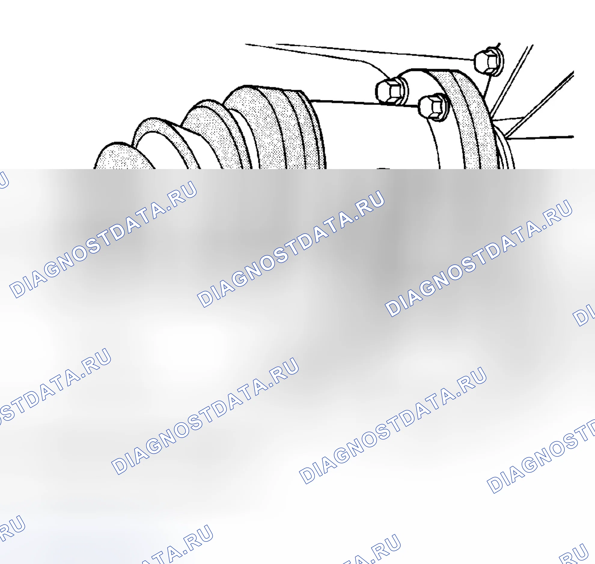 Рис. 13: ДЕМОНТАЖ. Dodge Grand Caravan IV