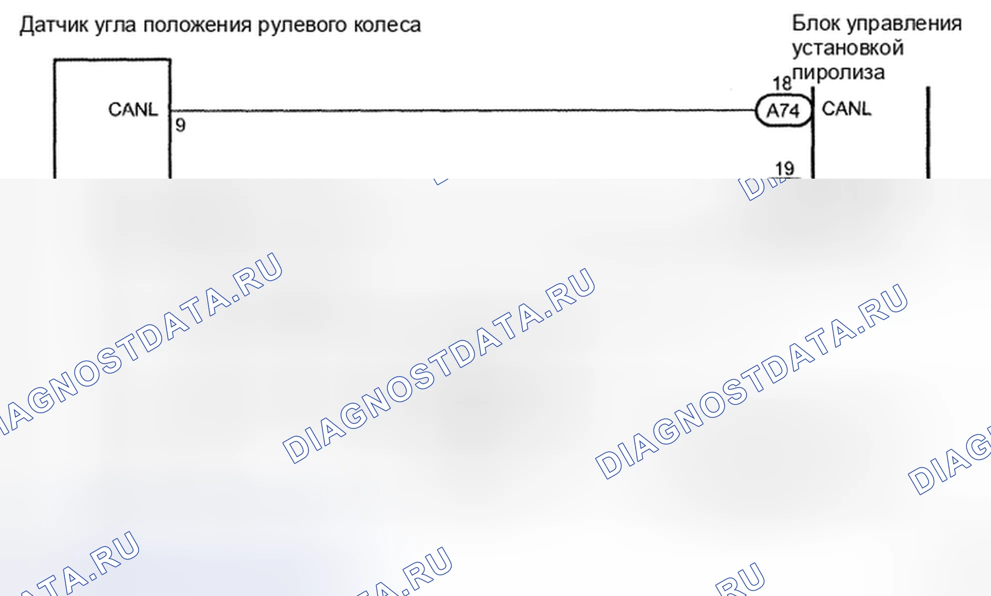 Рис. 6: электросхема. Toyota Camry XV40