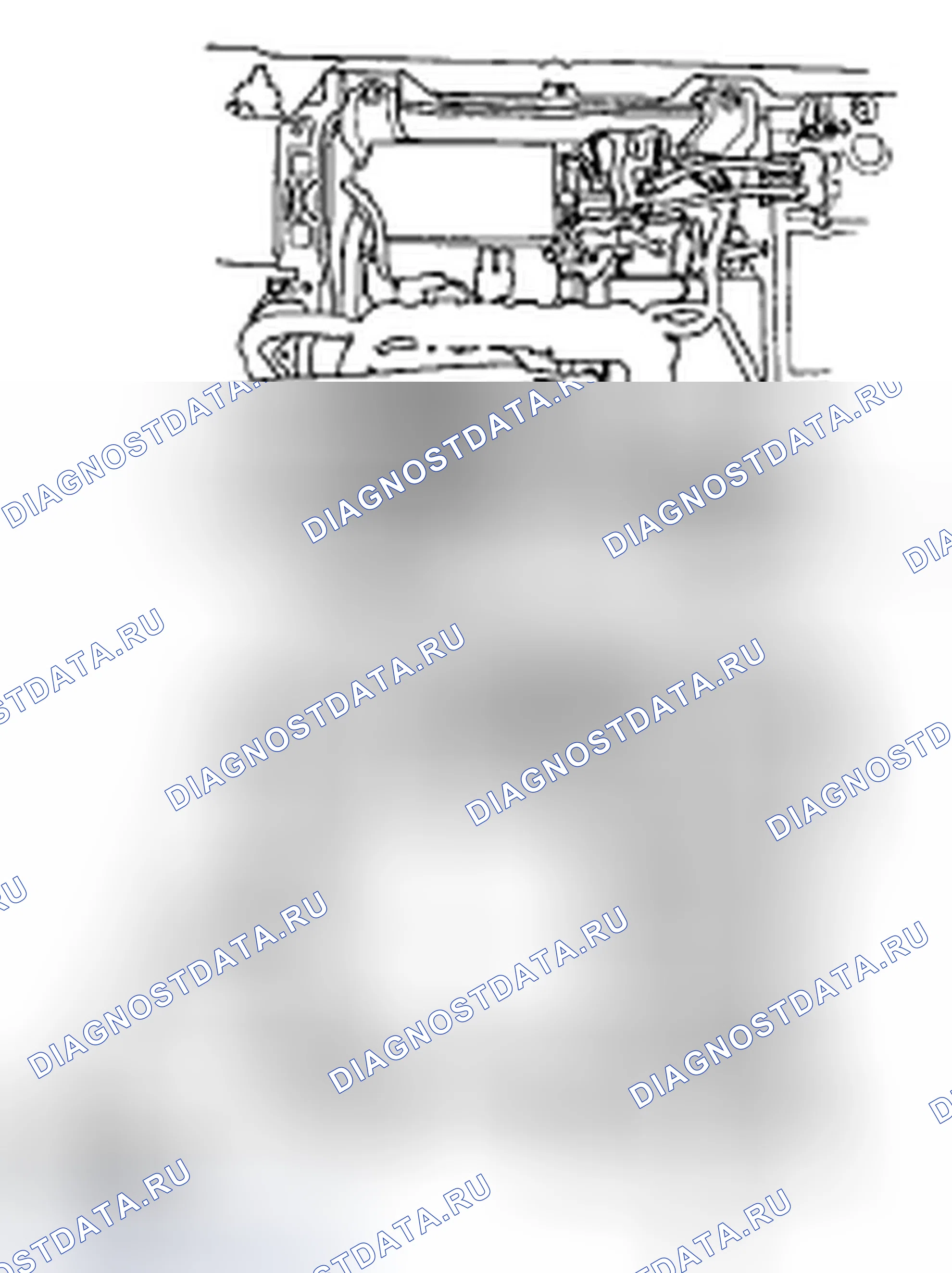Рис. 278: Снятие / установка крышки IPU. Honda Accord VII рестайлинг