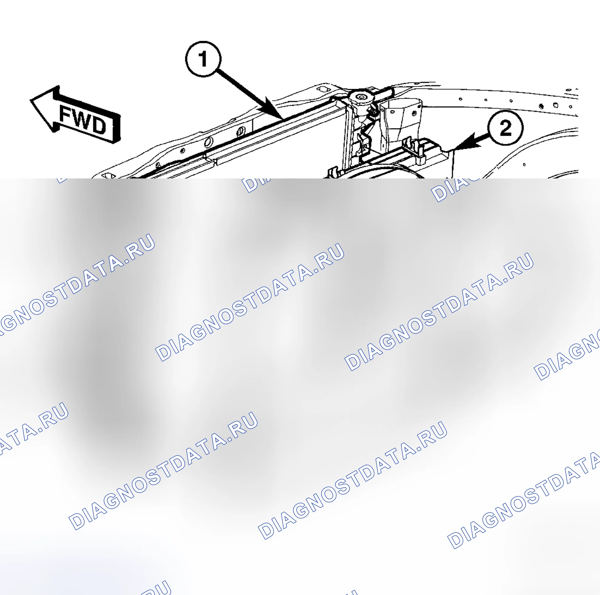 Рис. 26: ДЕМОНТАЖ-5.9л / 6.7л ДИЗЕЛЬ. Dodge Cab & Chassis R3500 HD transition