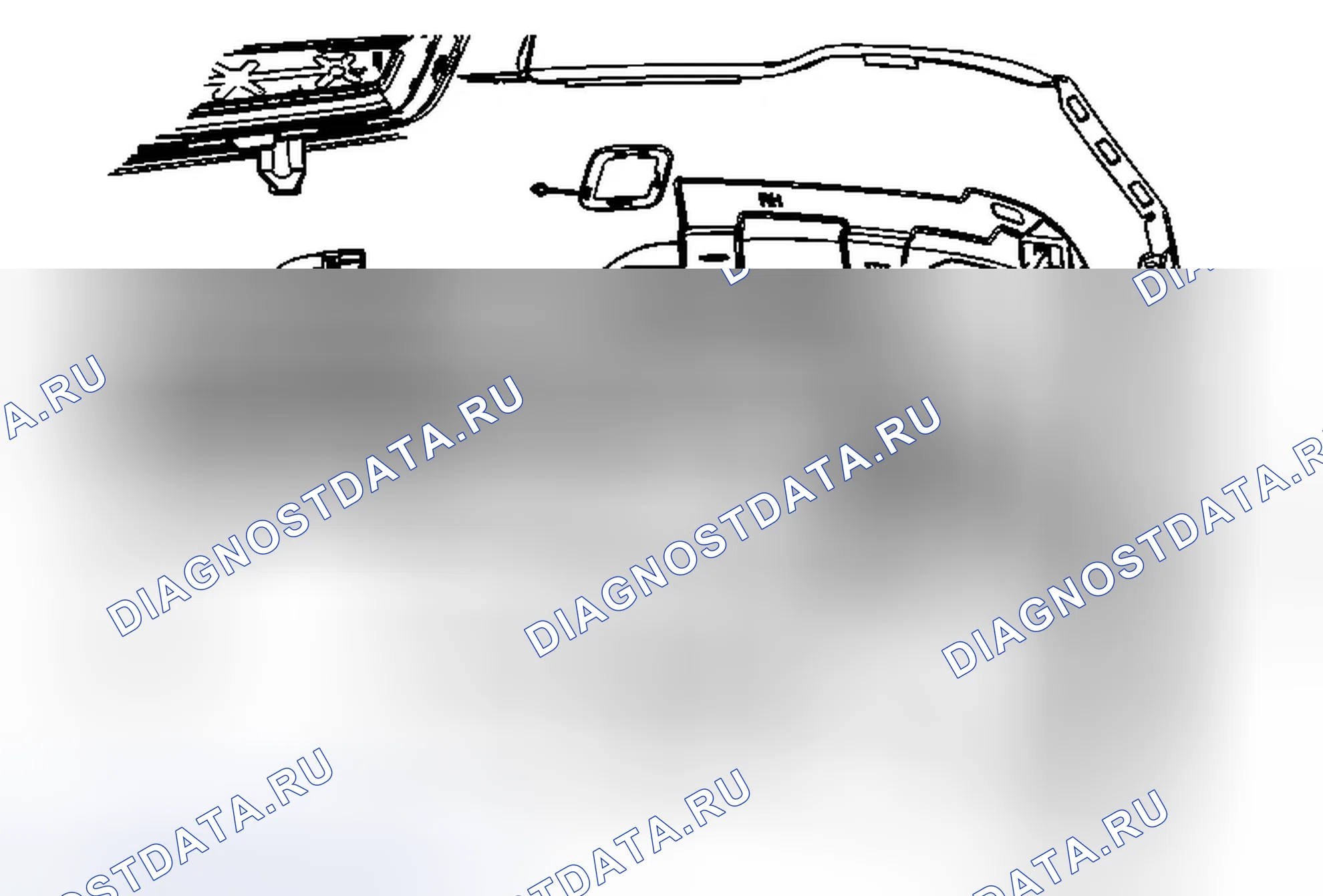 Рис. 18: Замена передней сигнальной лампы поворота. Chevrolet Volt I