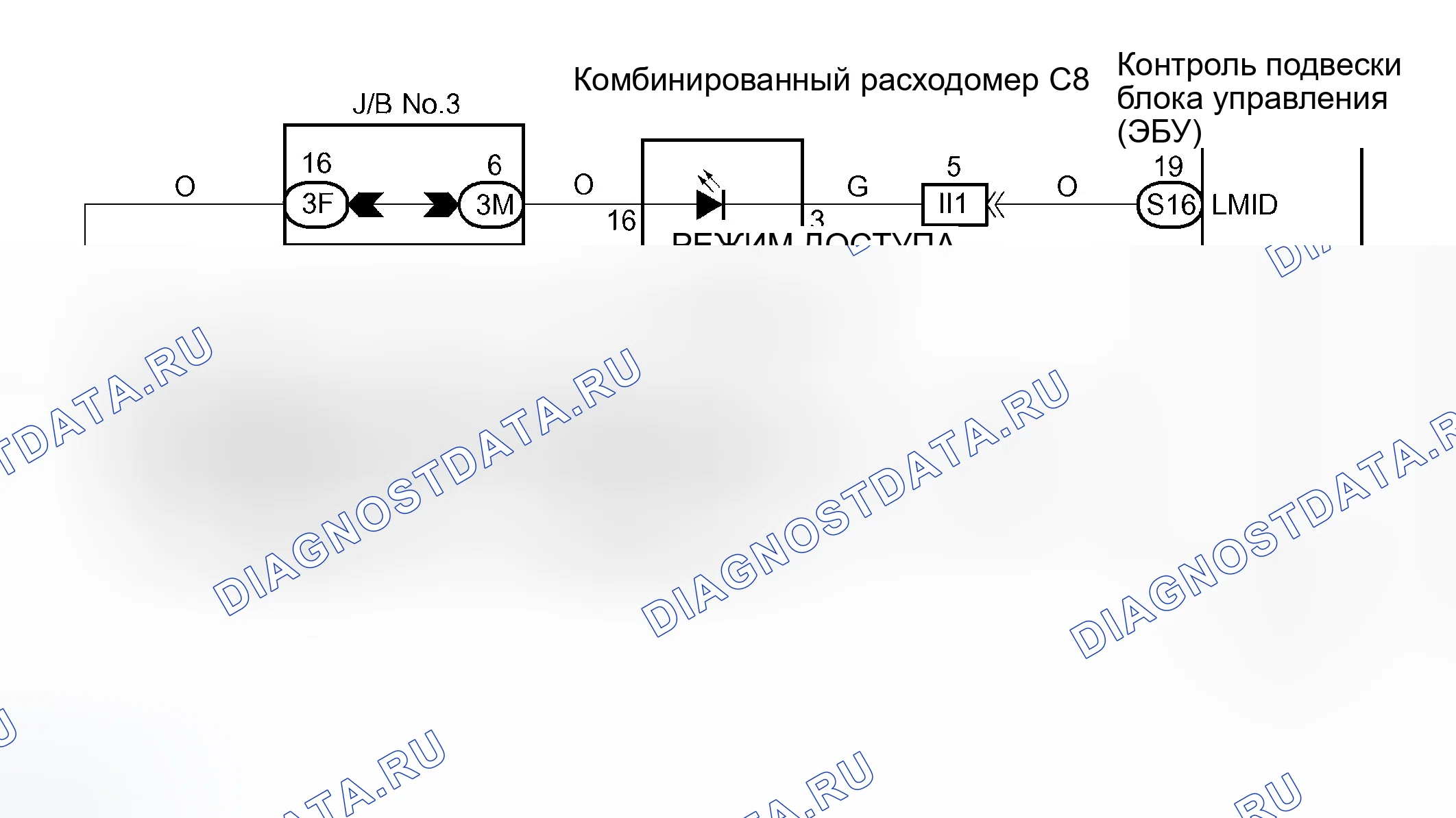 Рис. 168: электросхема. Honda Accord VIII рестайлинг