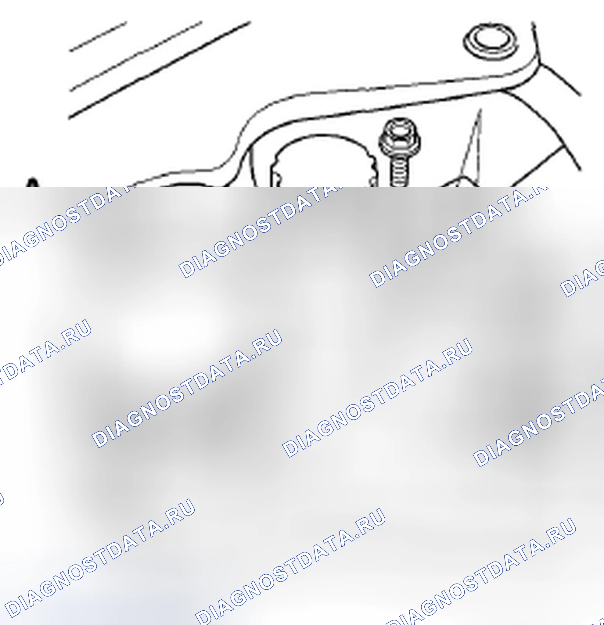 Рис. 14: Замена главного цилиндра сцепления. Acura TSX II