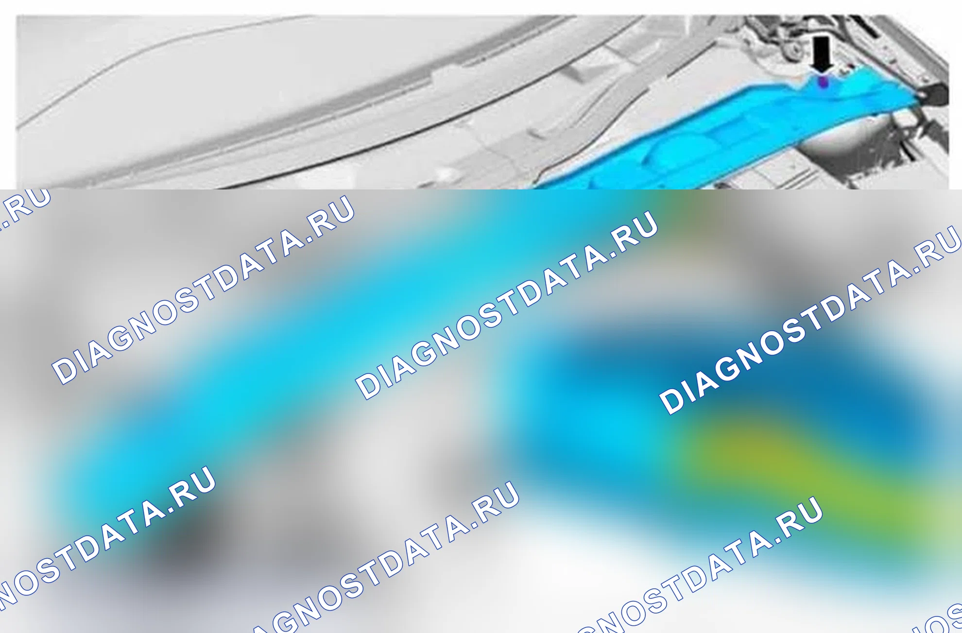 Рис. 1: Демонтаж. Ford Focus III