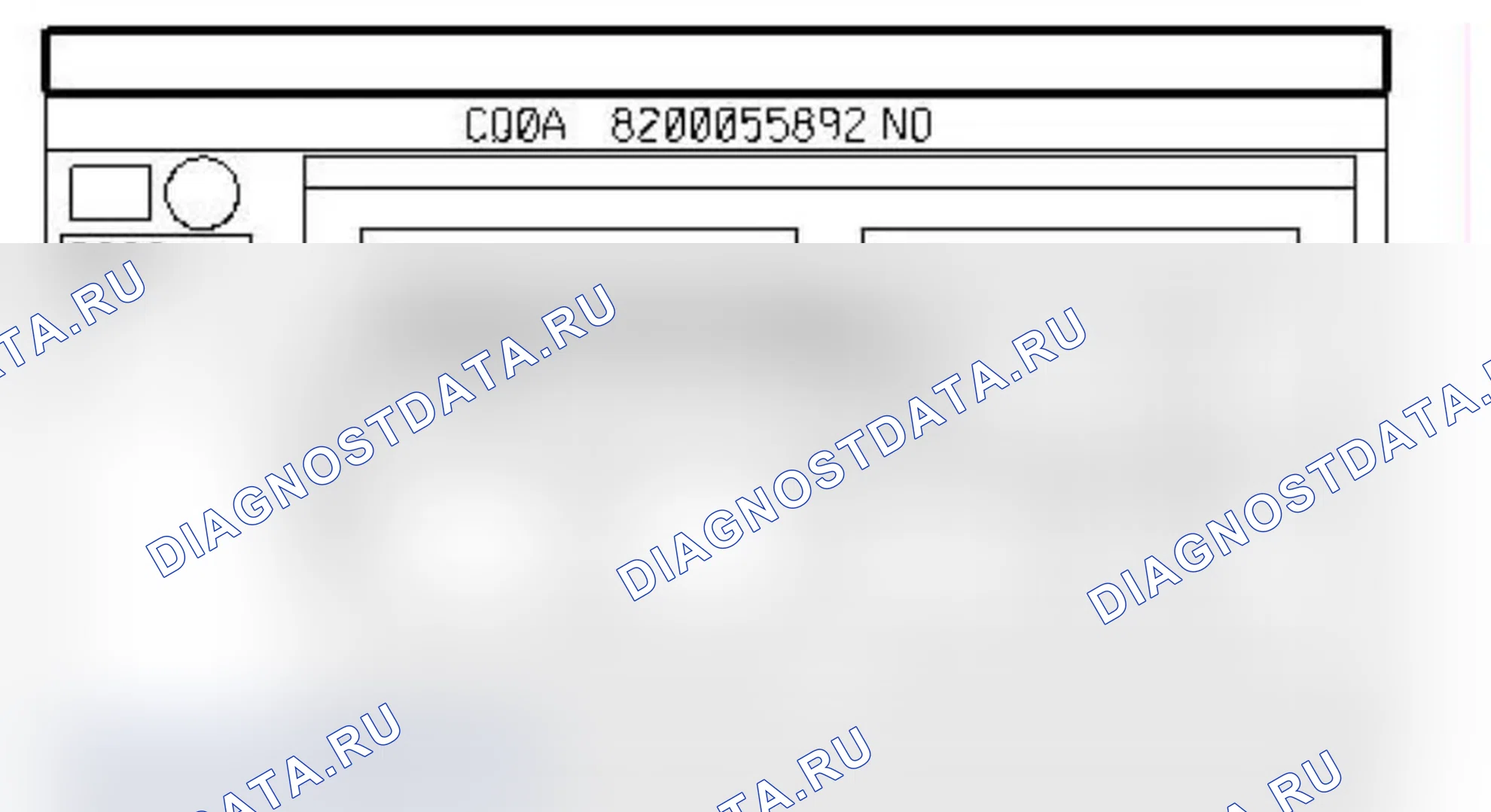 Распиновка разъёма R323 — Сиденье/потребители электроэнергии правого сиденья. Renault Clio III