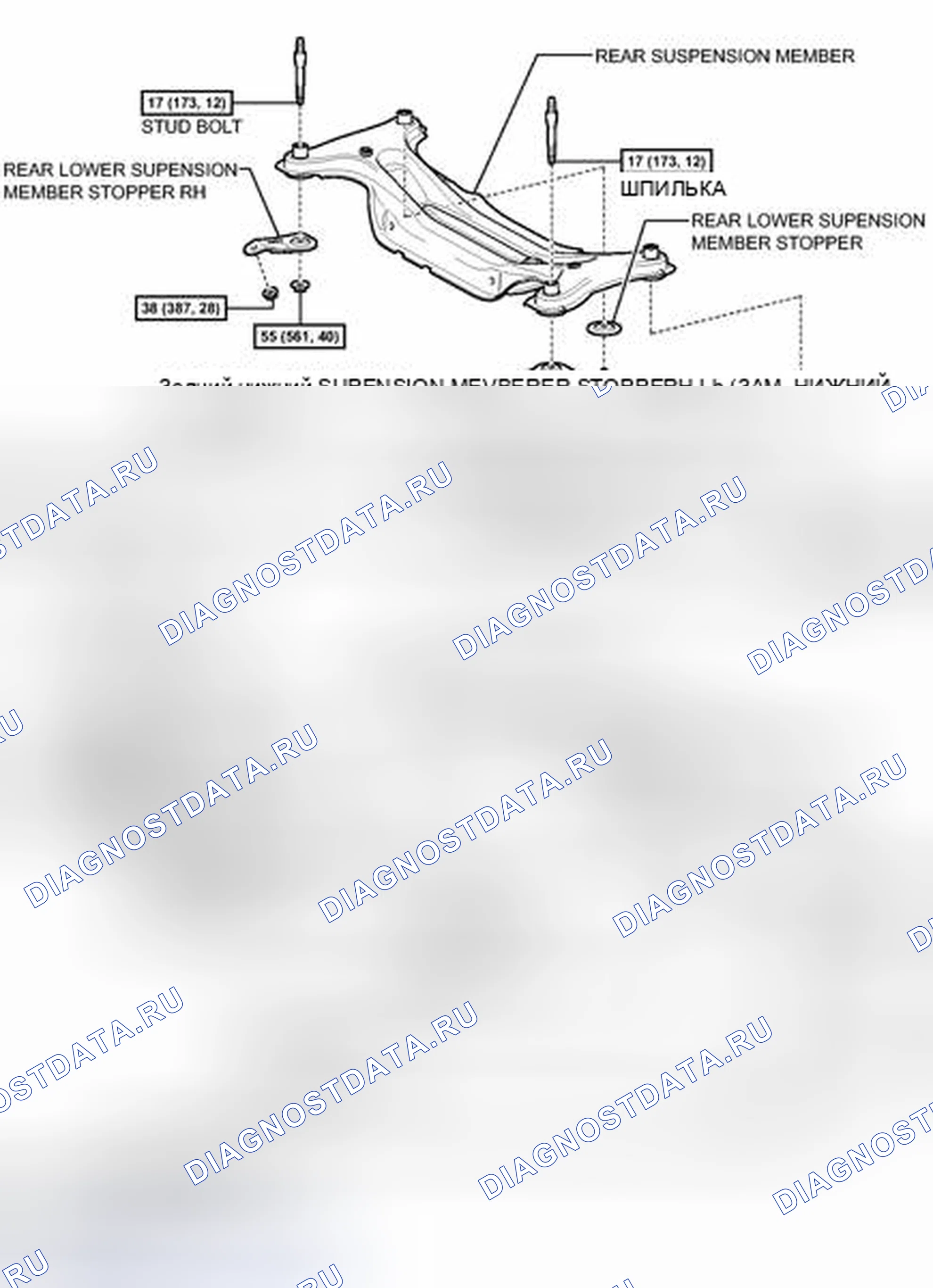 Рис. 145: ИЛЛЮСТРАЦИЯ. Toyota Highlander II рестайлинг
