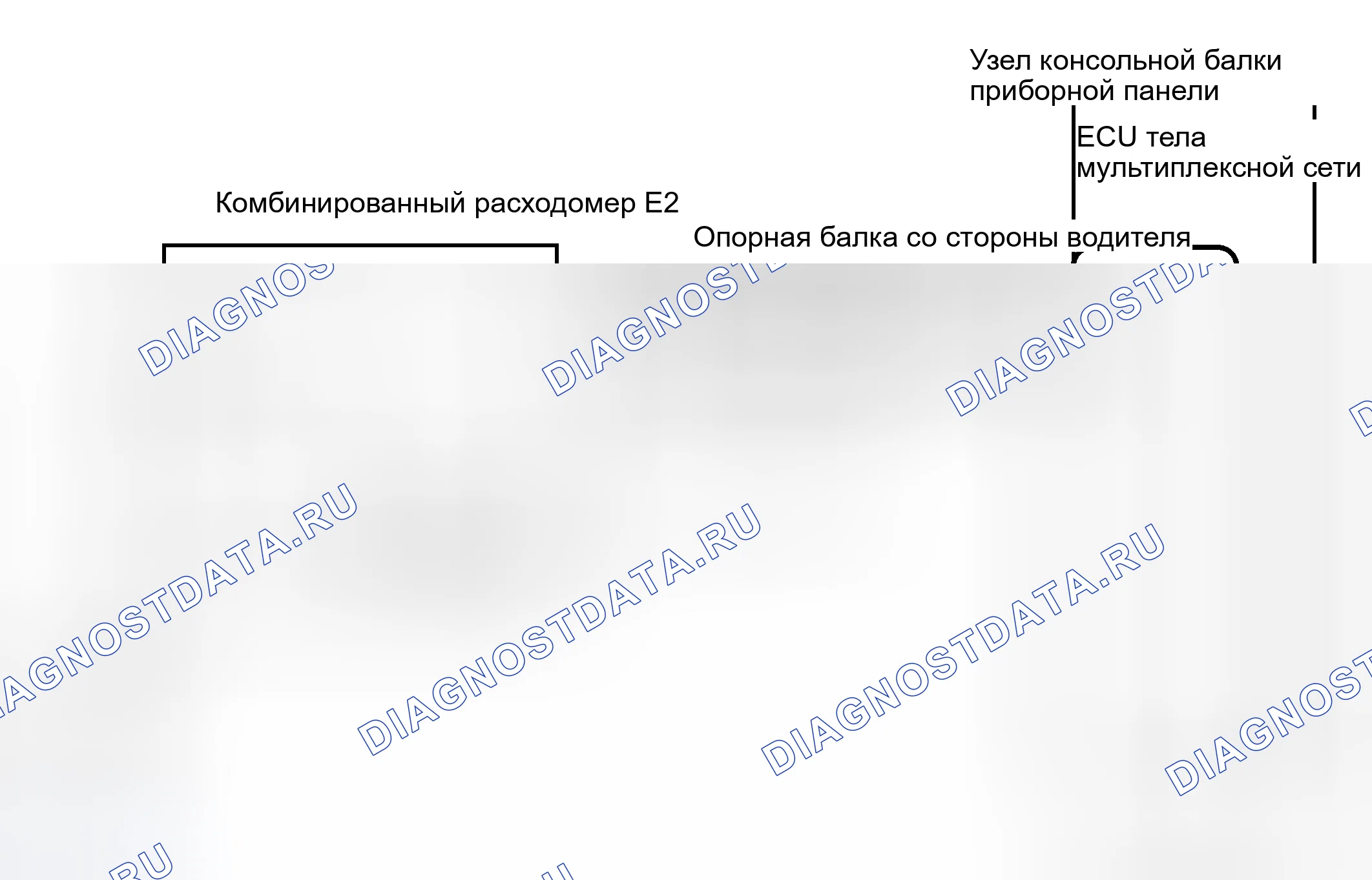 Рис. 25: электросхема. Toyota Avalon XX30