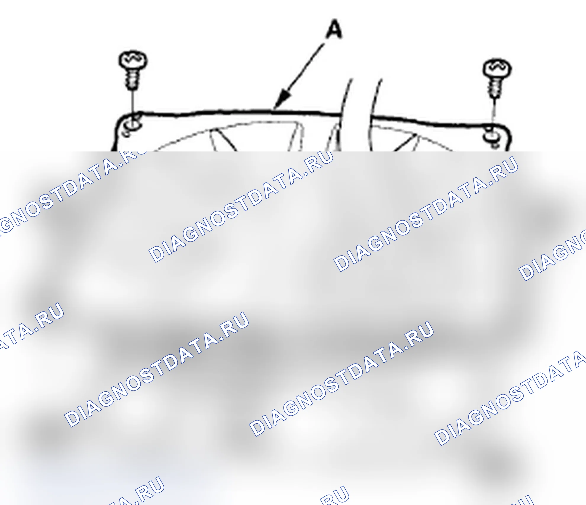 Рис. 132: Замена датчика FTP. Acura RL II рестайлинг