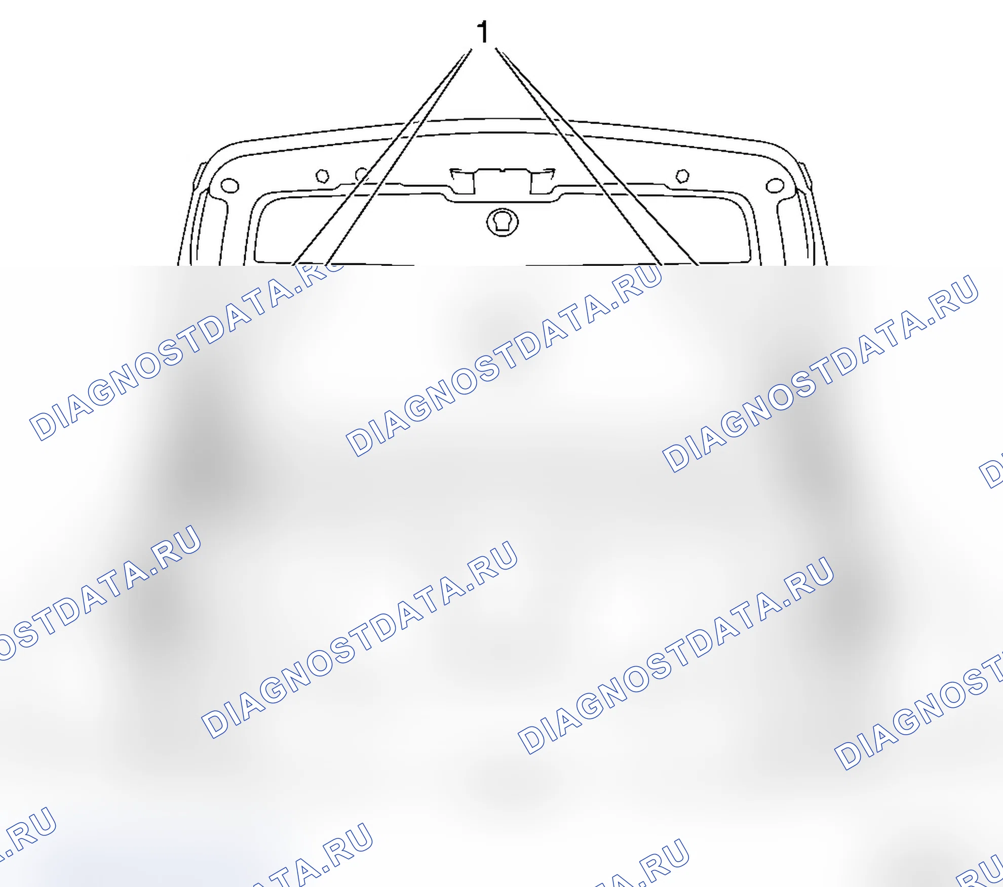 Демонтаж и монтаж крышки багажника (модель L 69). Opel Astra H