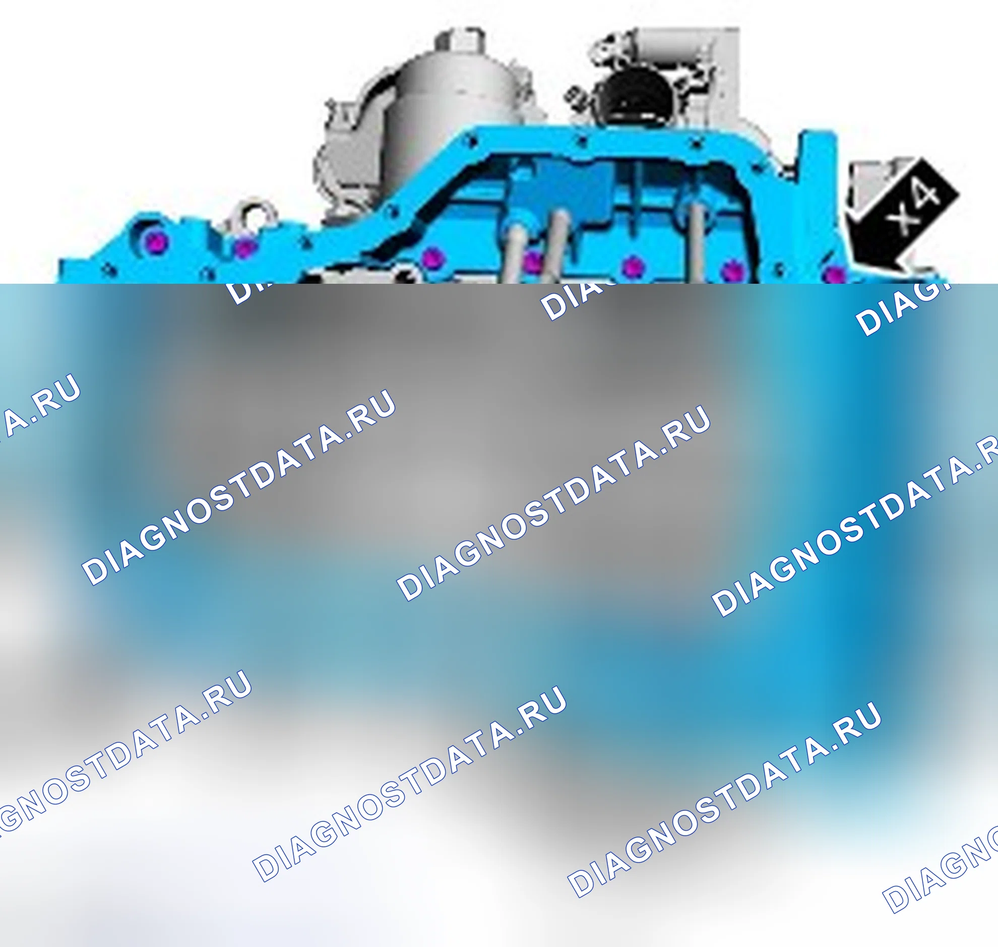 Разборка двигателя. Ford Mondeo IV рестайлинг