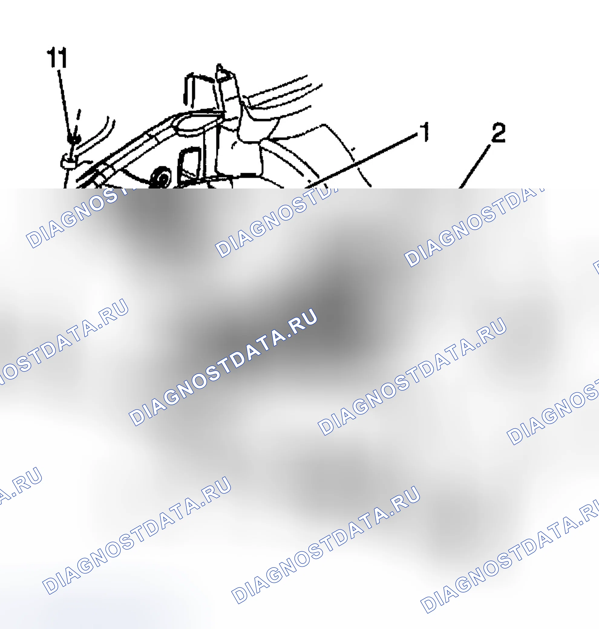 Рис. 4: Порядок демонтажа. Chevrolet Suburban K1500 GMT800