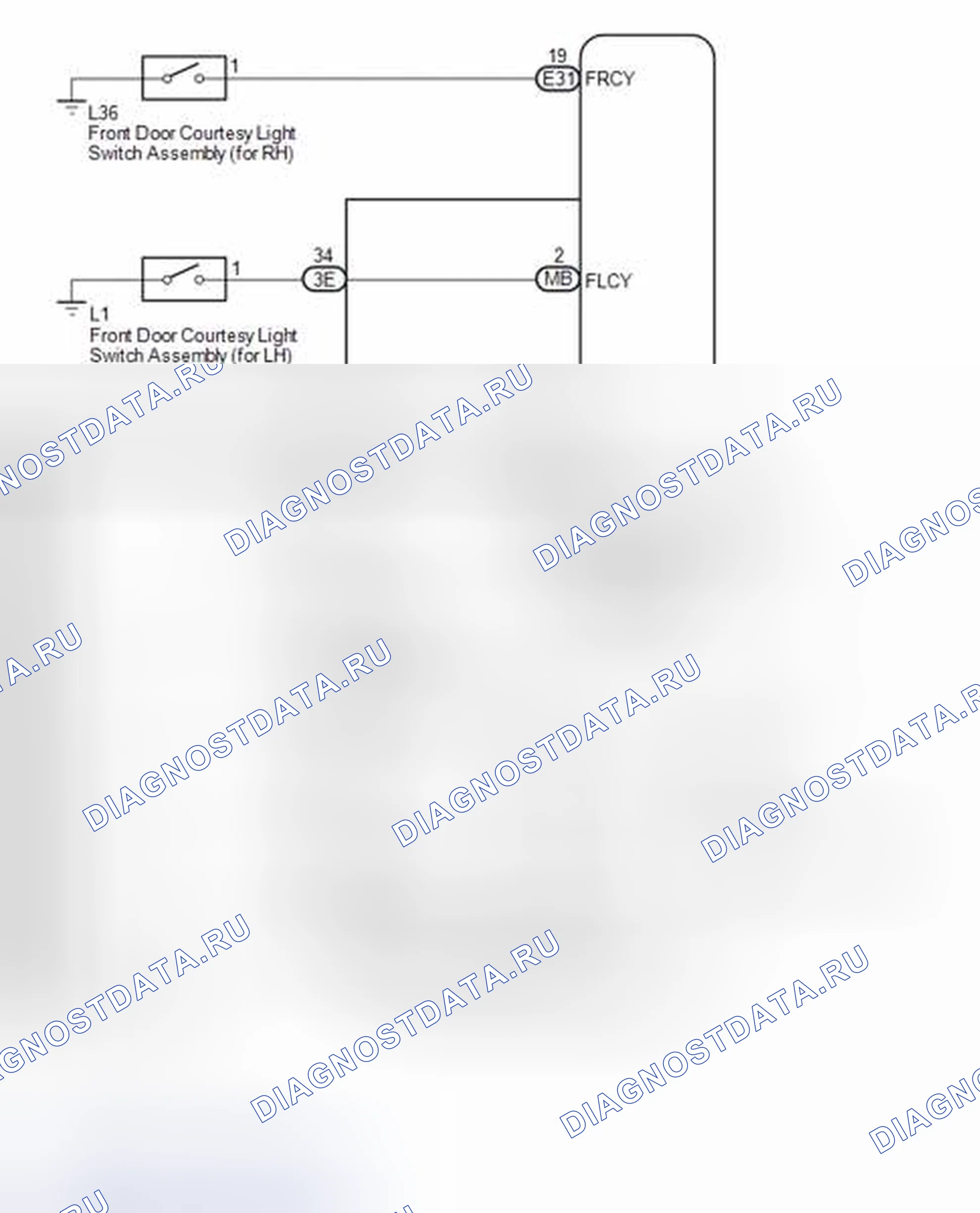 Рис. 10: СХЕМА СИСТЕМЫ [08 / 2013 -]. Toyota Corolla XI