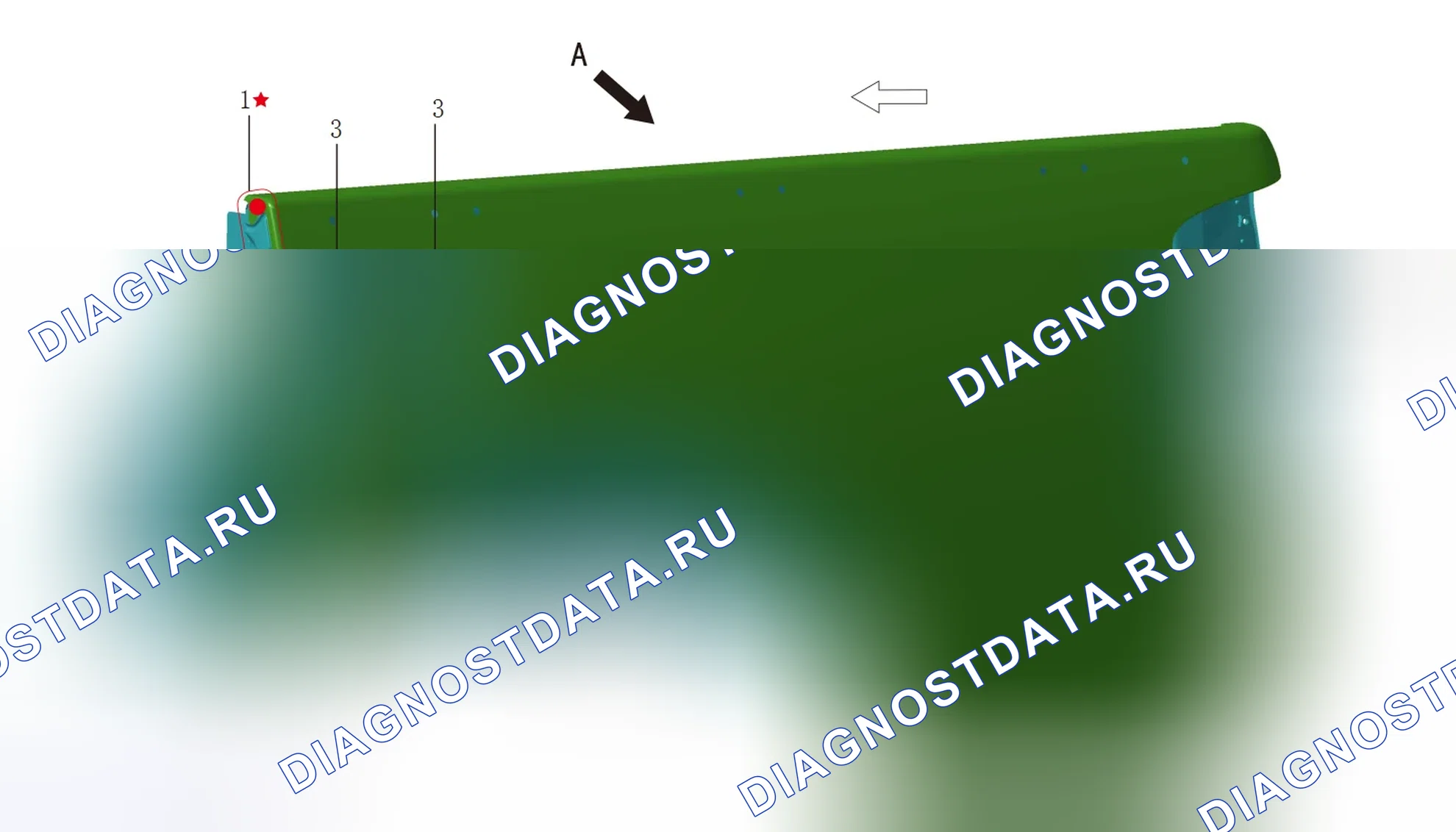 Наружная панель коробок — Great Wall Wingle-5-Cng. Great-Wall Wingle 5 CNG I