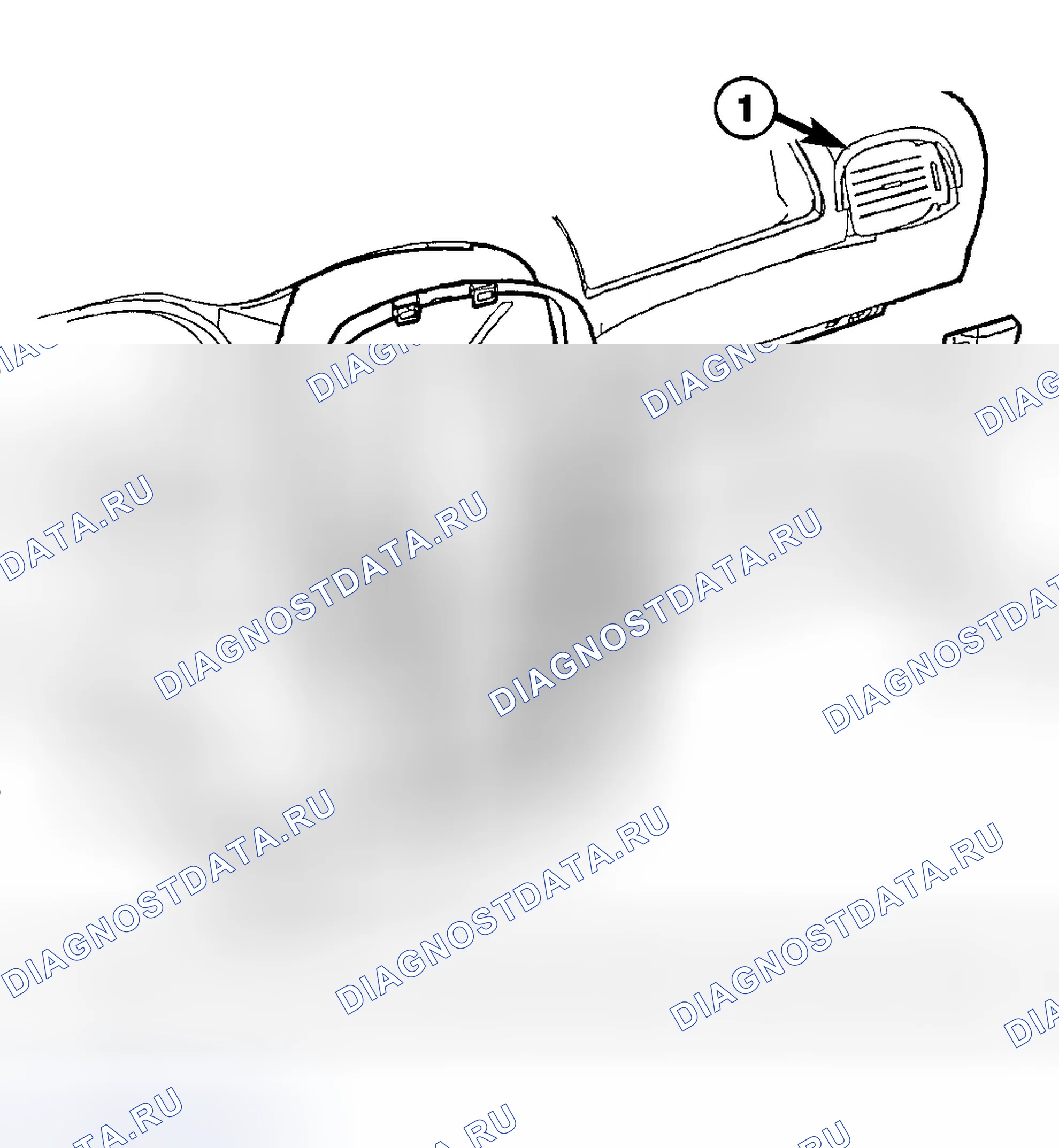 Рис. 25: ДЕМОНТАЖ. Dodge Grand Caravan IV