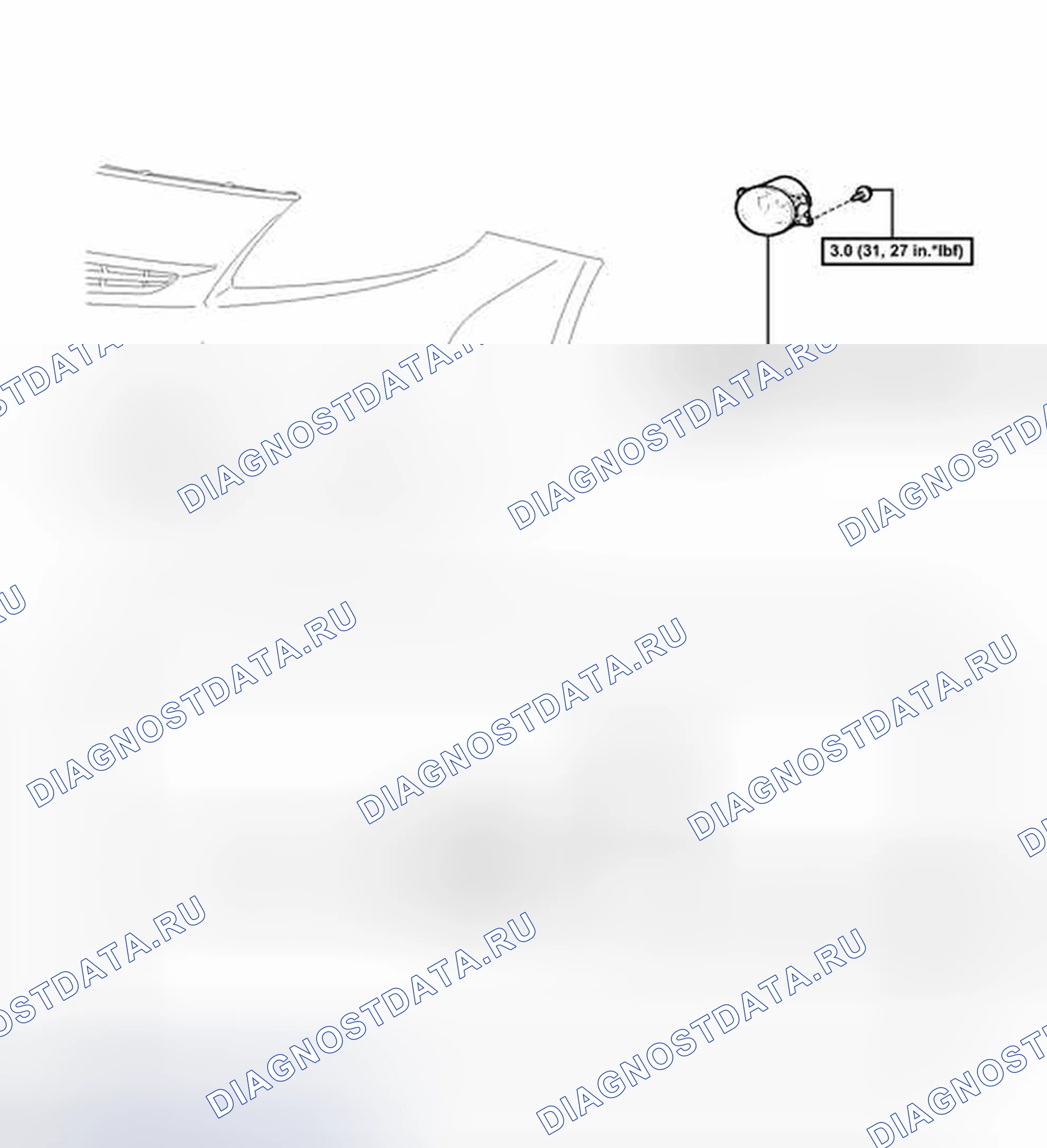 Рис. 294: ИЛЛЮСТРАЦИЯ. Toyota Prius PHV pre-III