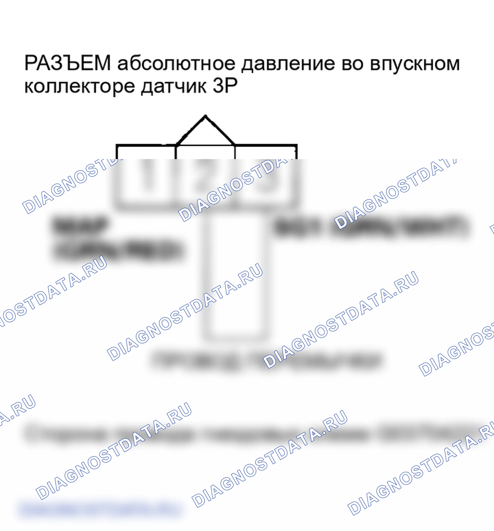 Рис. 6: P0108 расшифровка кода ошибки: высоковольтная цепь датчика абсолютное давление во впускном коллекторе. Honda Odyssey III