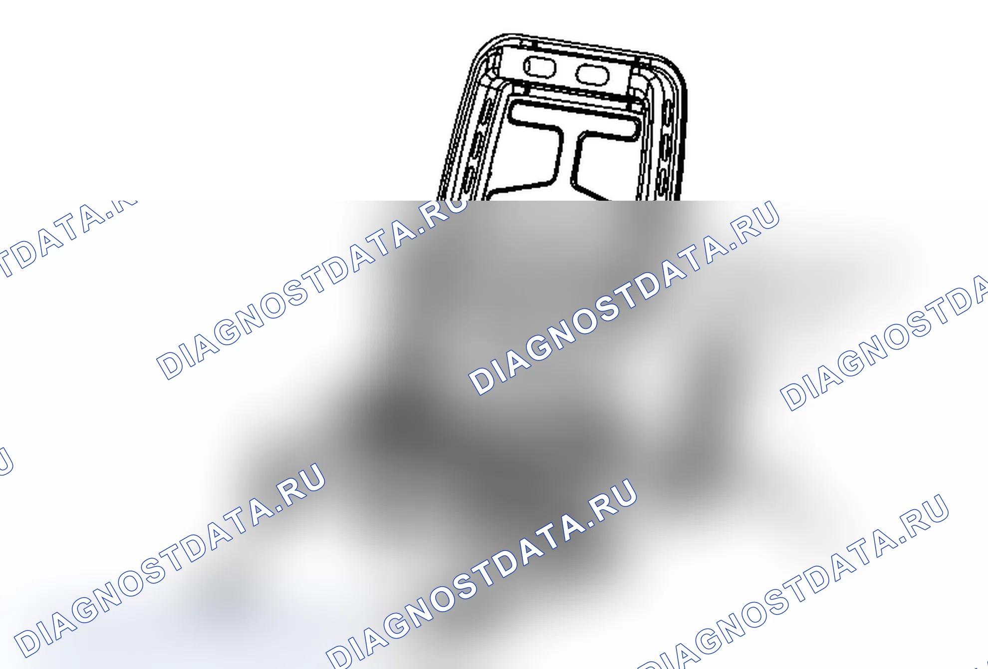 Рис. 79: Замена наружного отклонителя заднего сиденья (Tahoe/Yukon/Escalade с ковшом). Chevrolet Tahoe III