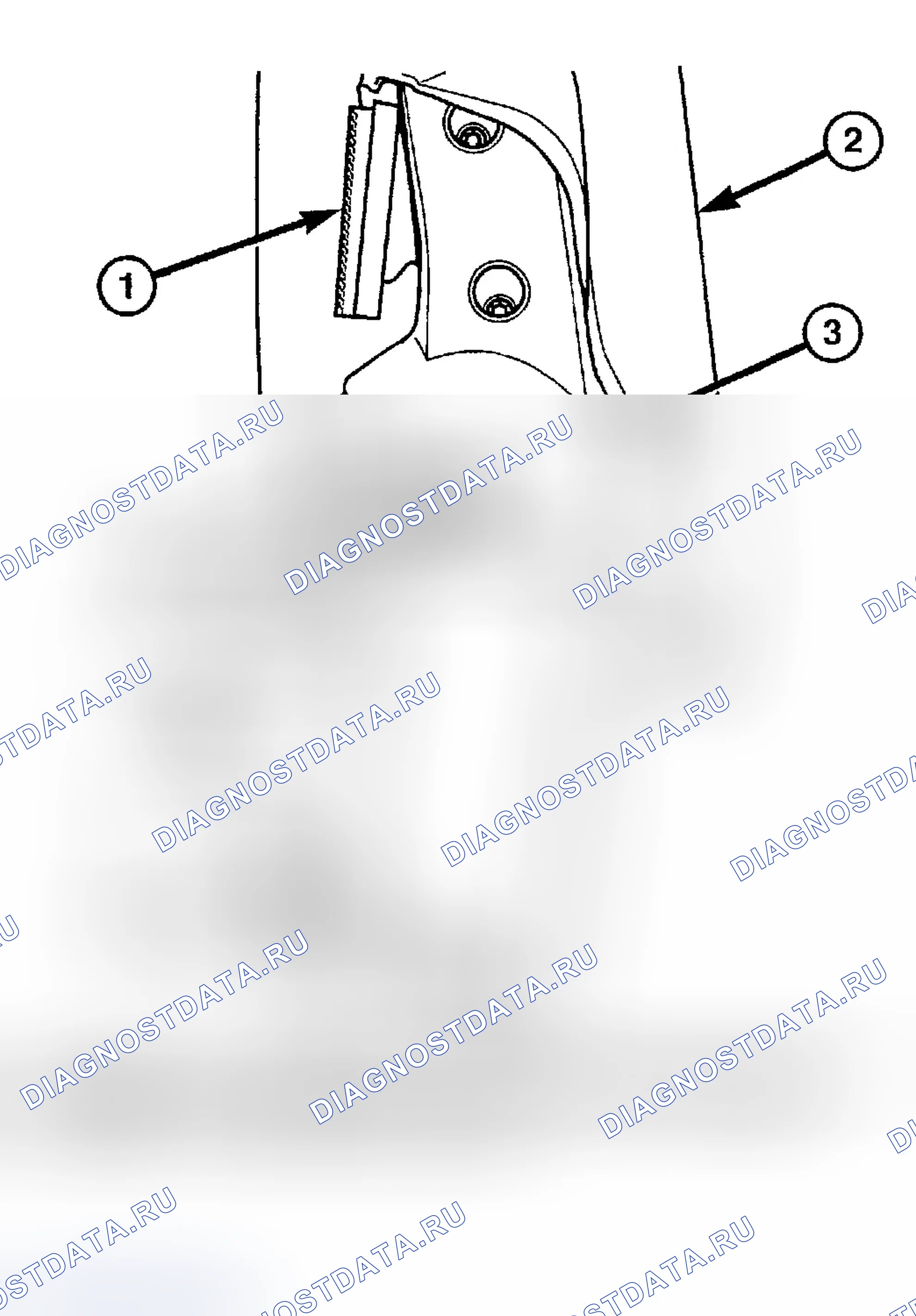 Рис. 15: ДЕМОНТАЖ. Dodge Pickup R1500 