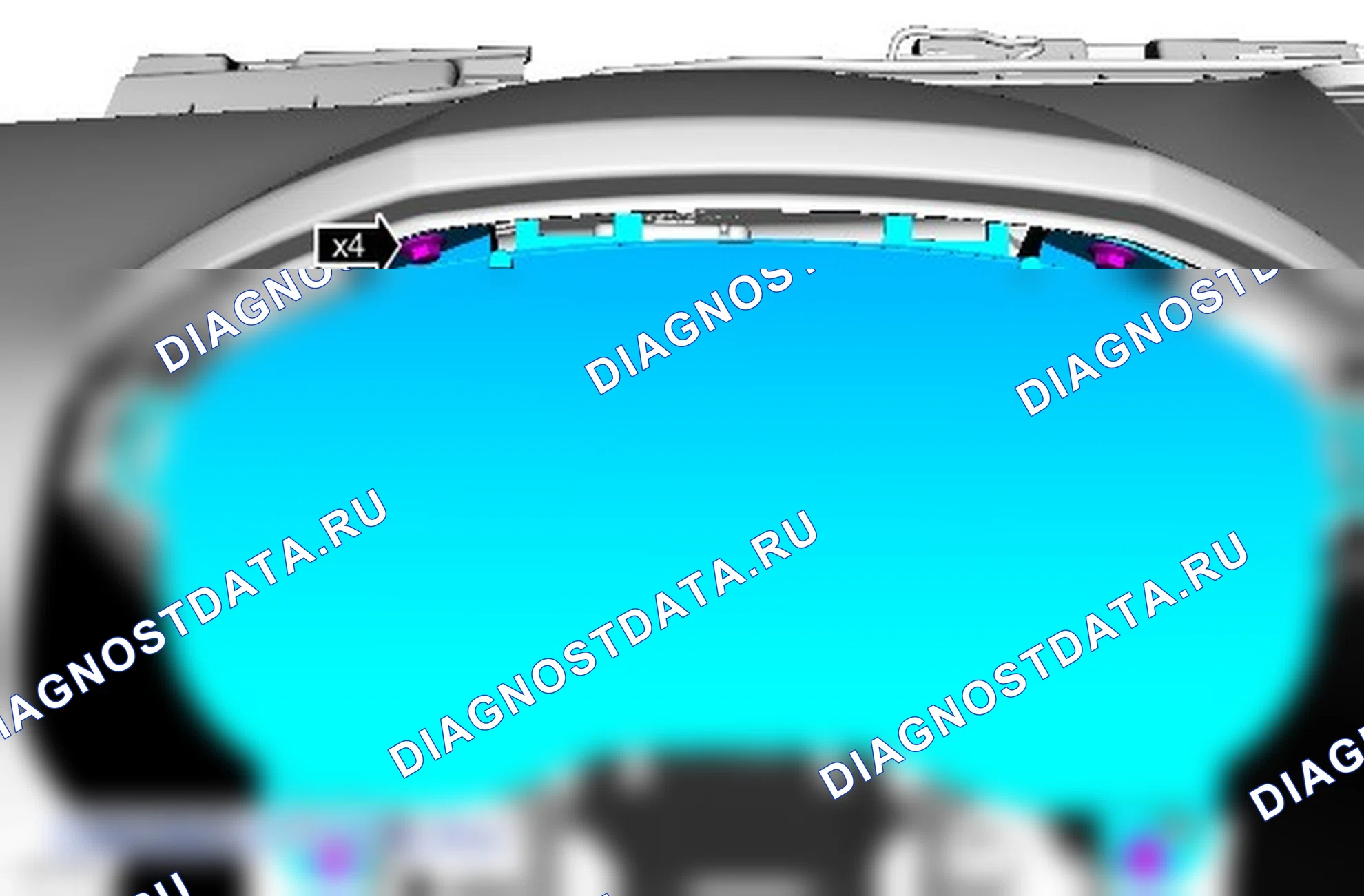 Как снять и установить щиток приборов (IPC). Ford S-MAX II